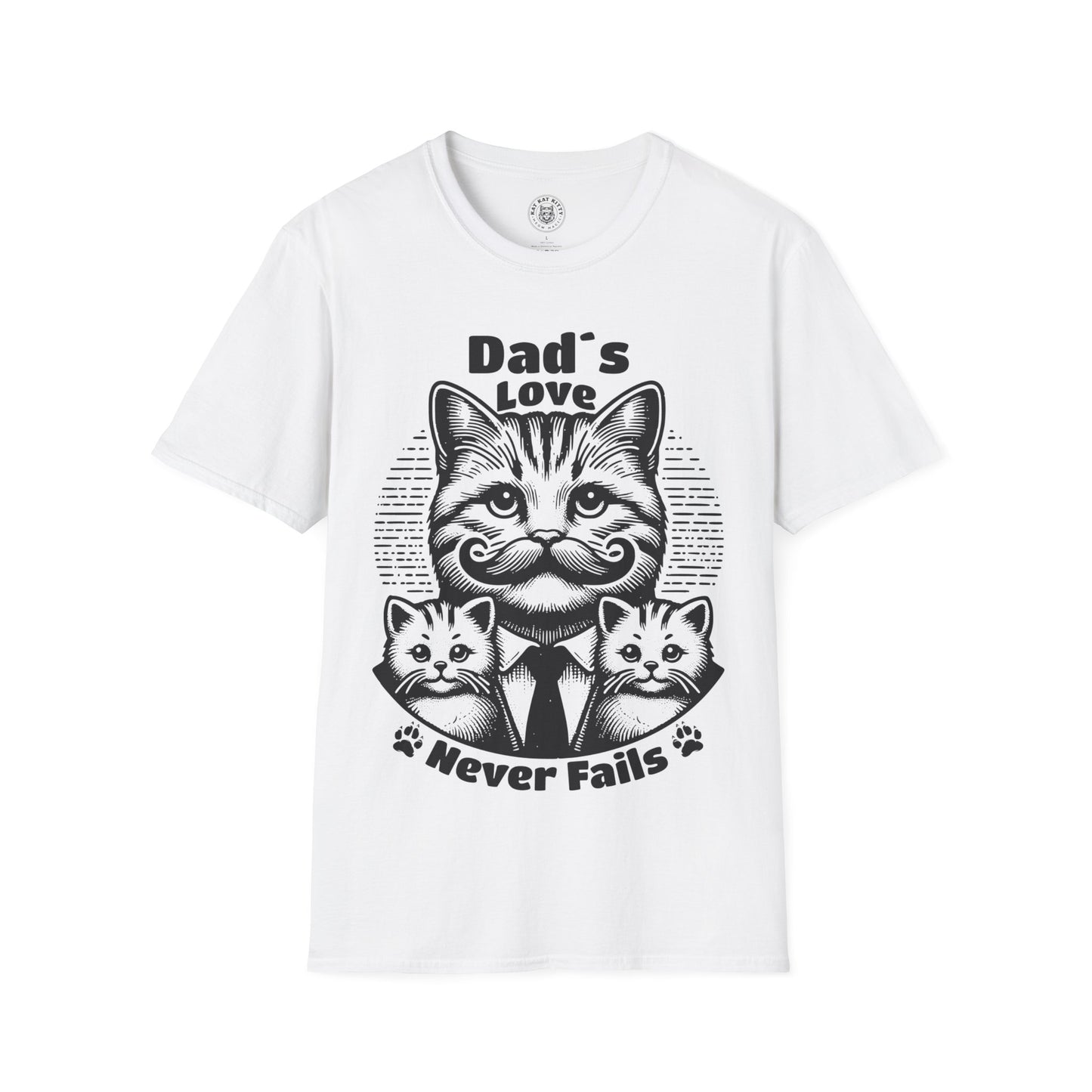 Dad´s Love Never Fails - Unisex Cat Graphic Tees | Graphic T Shirts