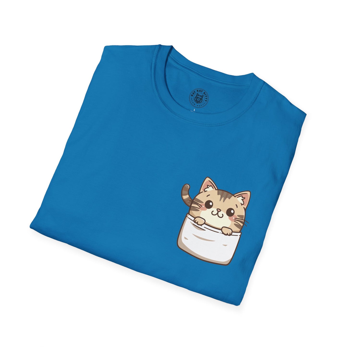 Cat In Pocket 3 - Unisex Cat Graphic Tees | Graphic T Shirts