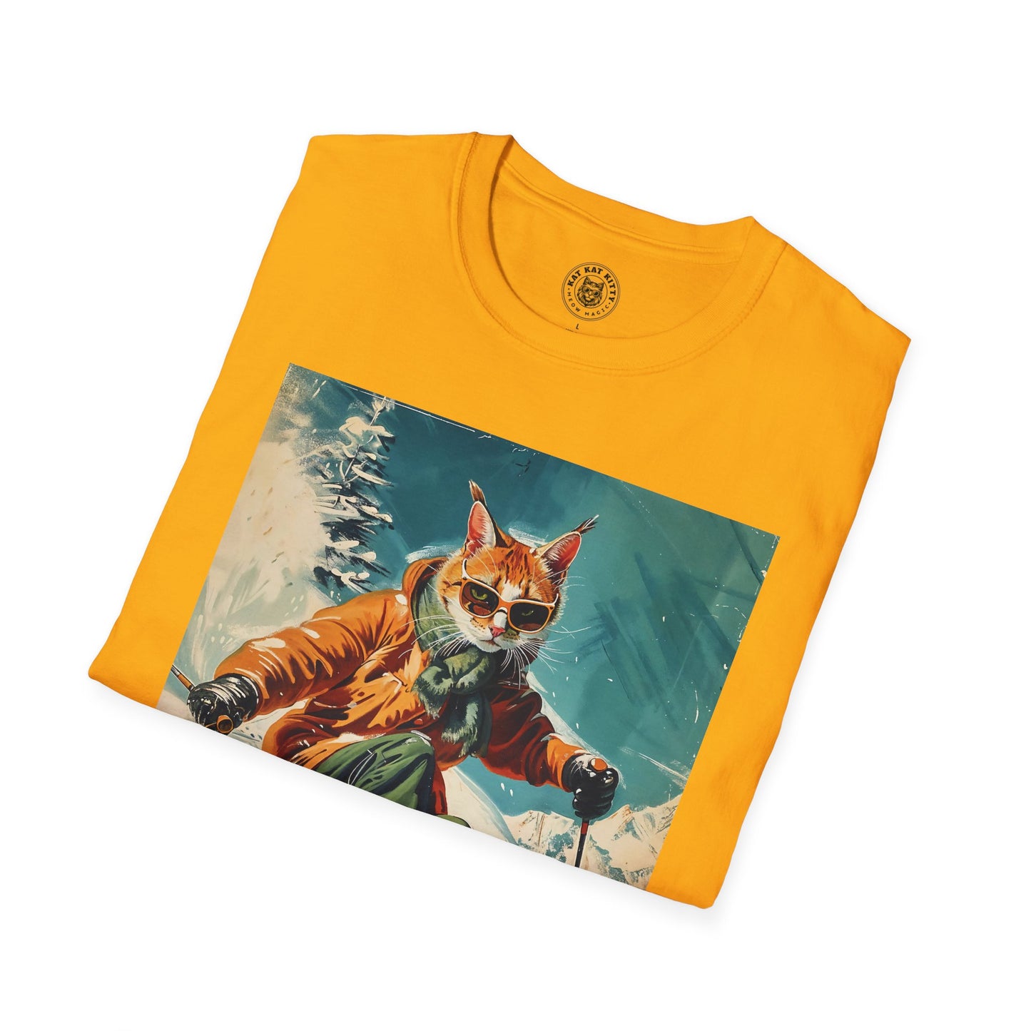 Meowna Lisa - Unisex Cat Graphic Tees | Graphic T Shirts