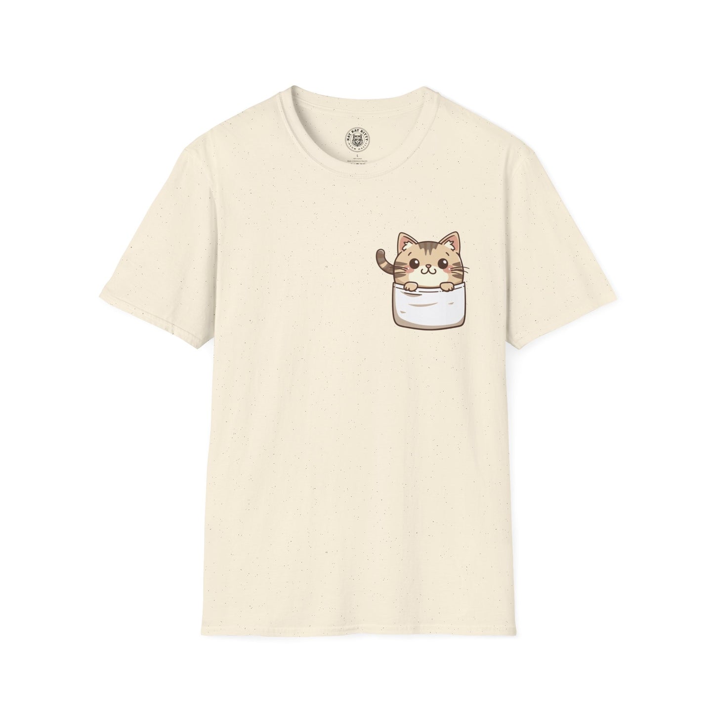 Cat In Pocket 3 - Unisex Cat Graphic Tees | Graphic T Shirts