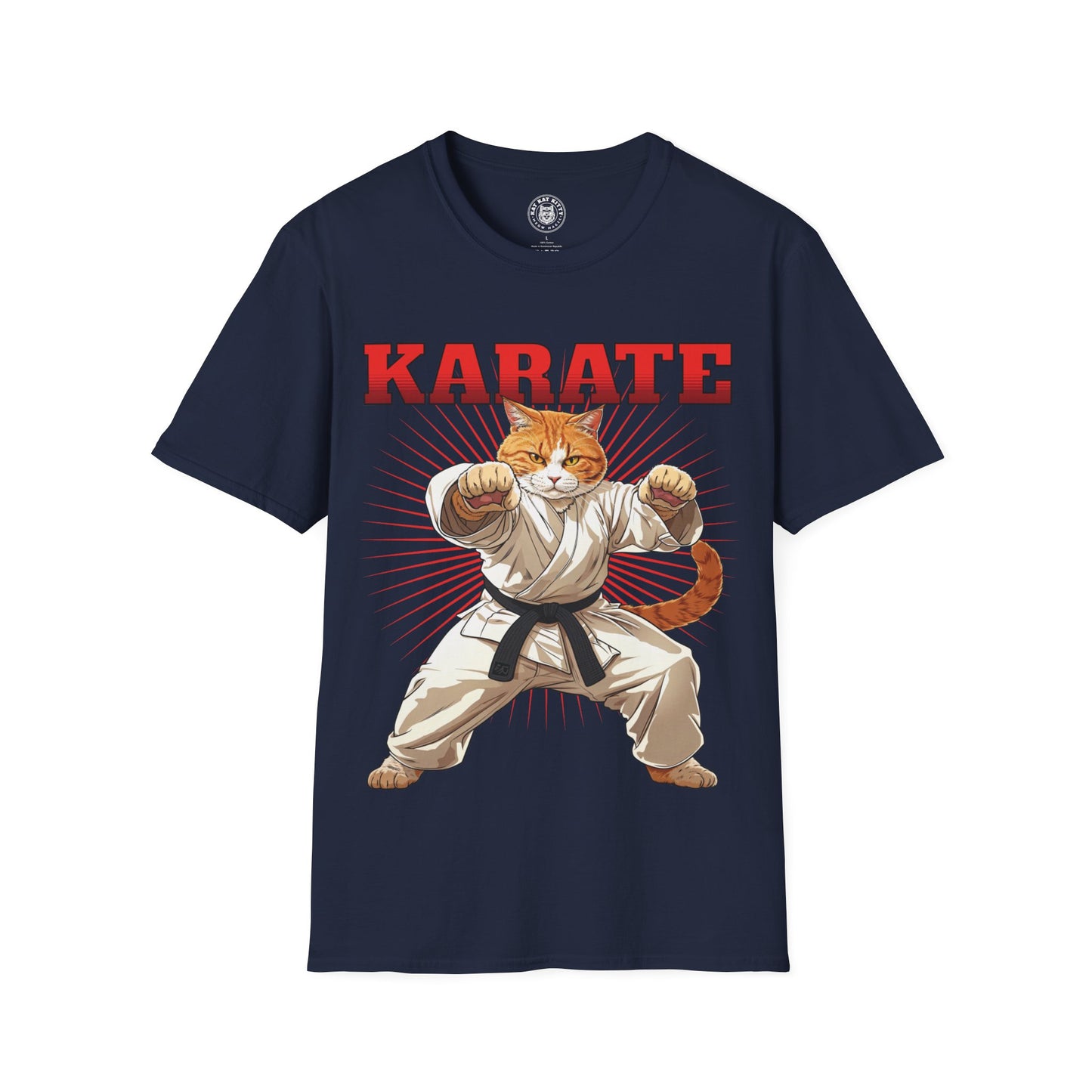 Karate - Unisex Cat Graphic Tees | Graphic T Shirts