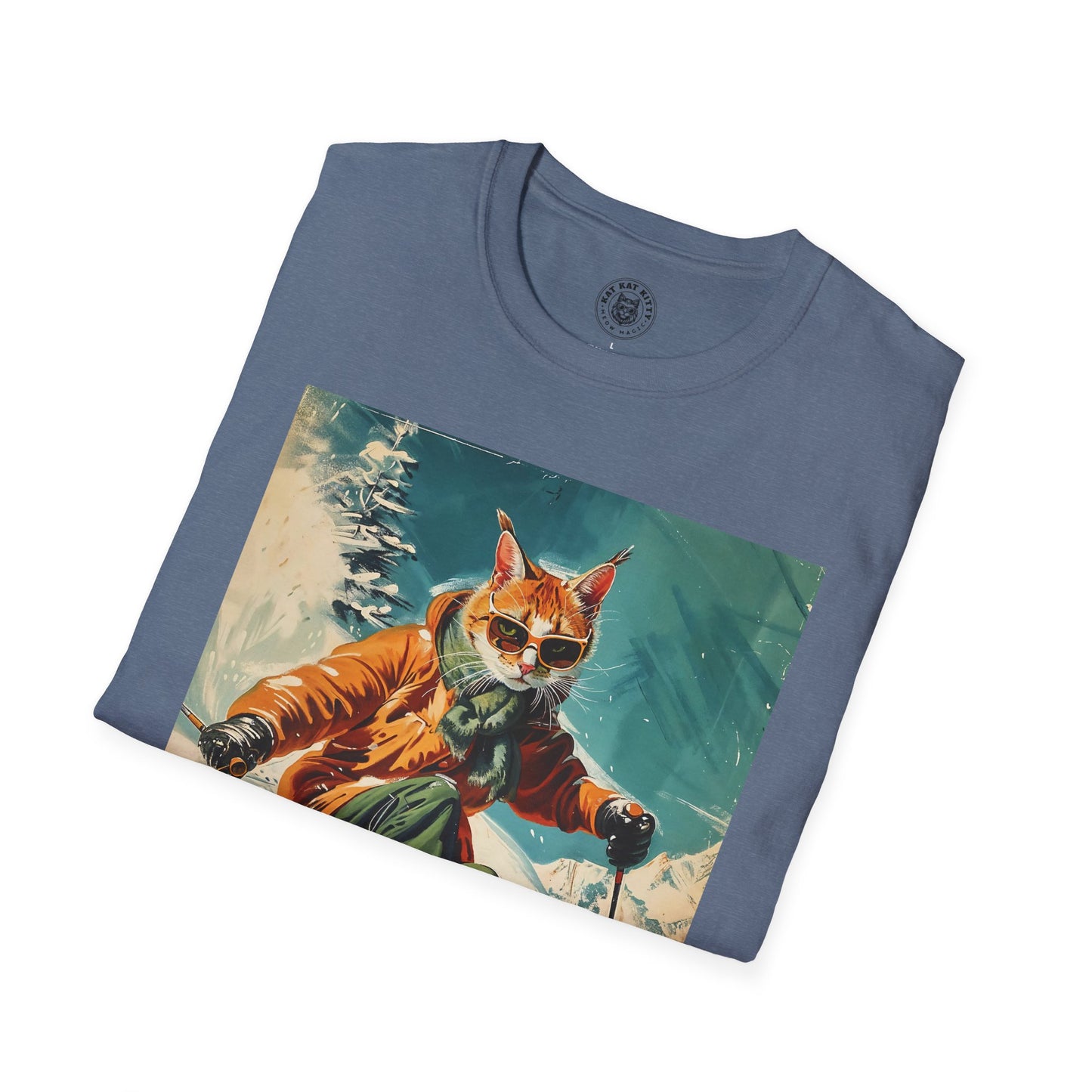 Meowna Lisa - Unisex Cat Graphic Tees | Graphic T Shirts