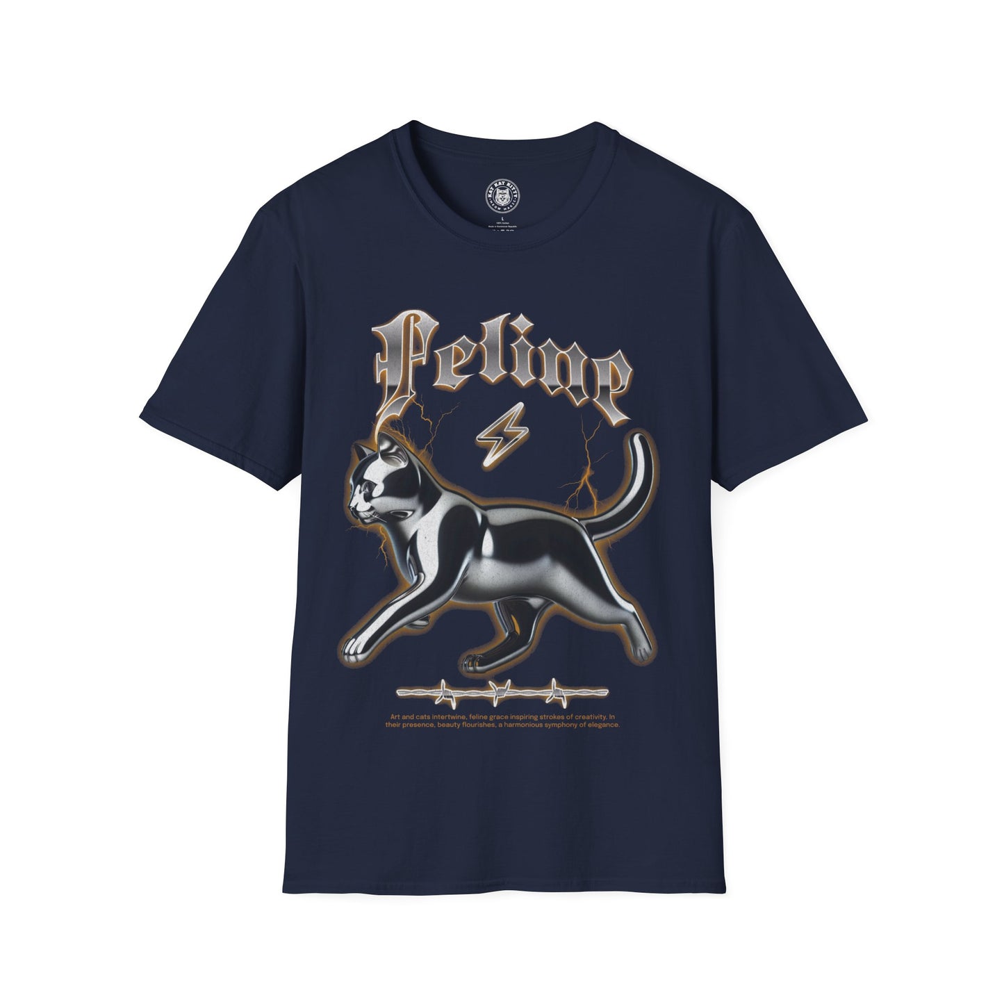 Feline - Unisex Cat Graphic Tees | Graphic T Shirts