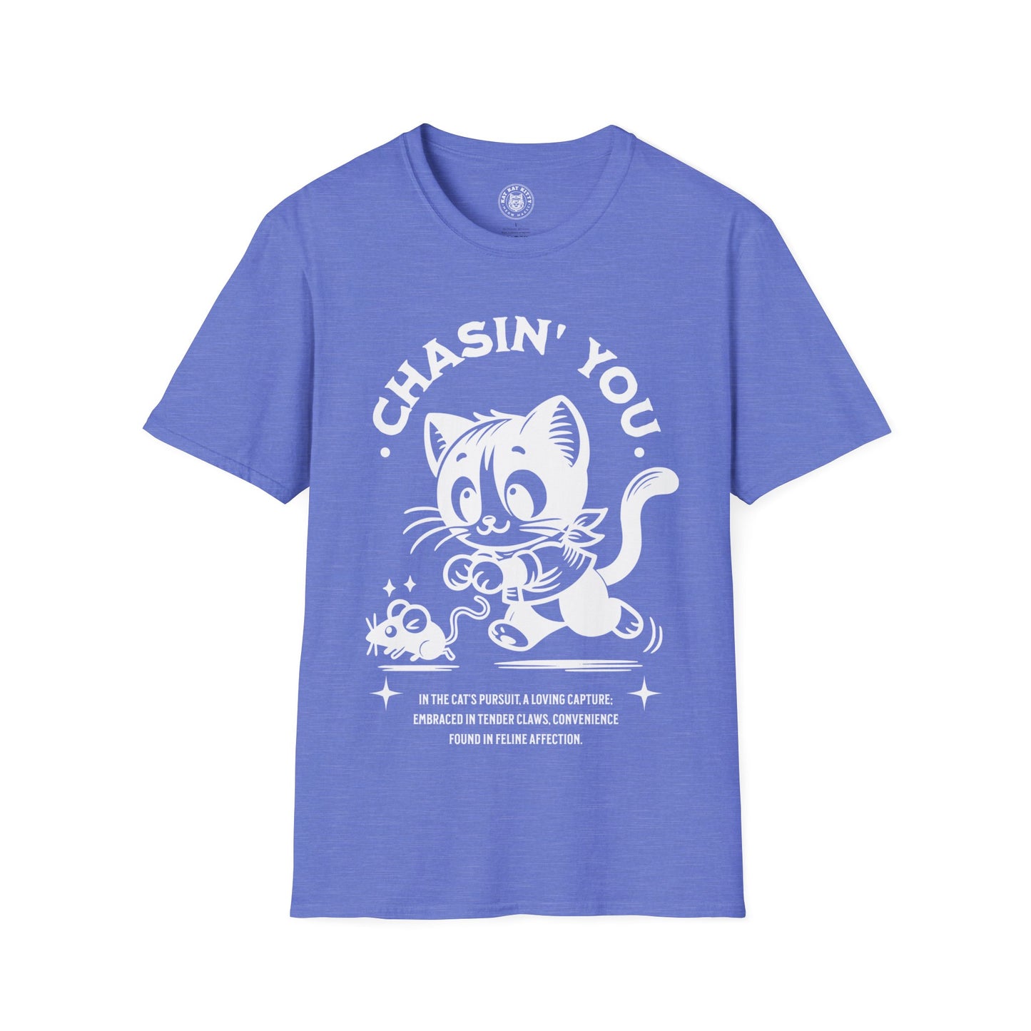 Chasing You - Unisex Cat Graphic Tees | Graphic T Shirts