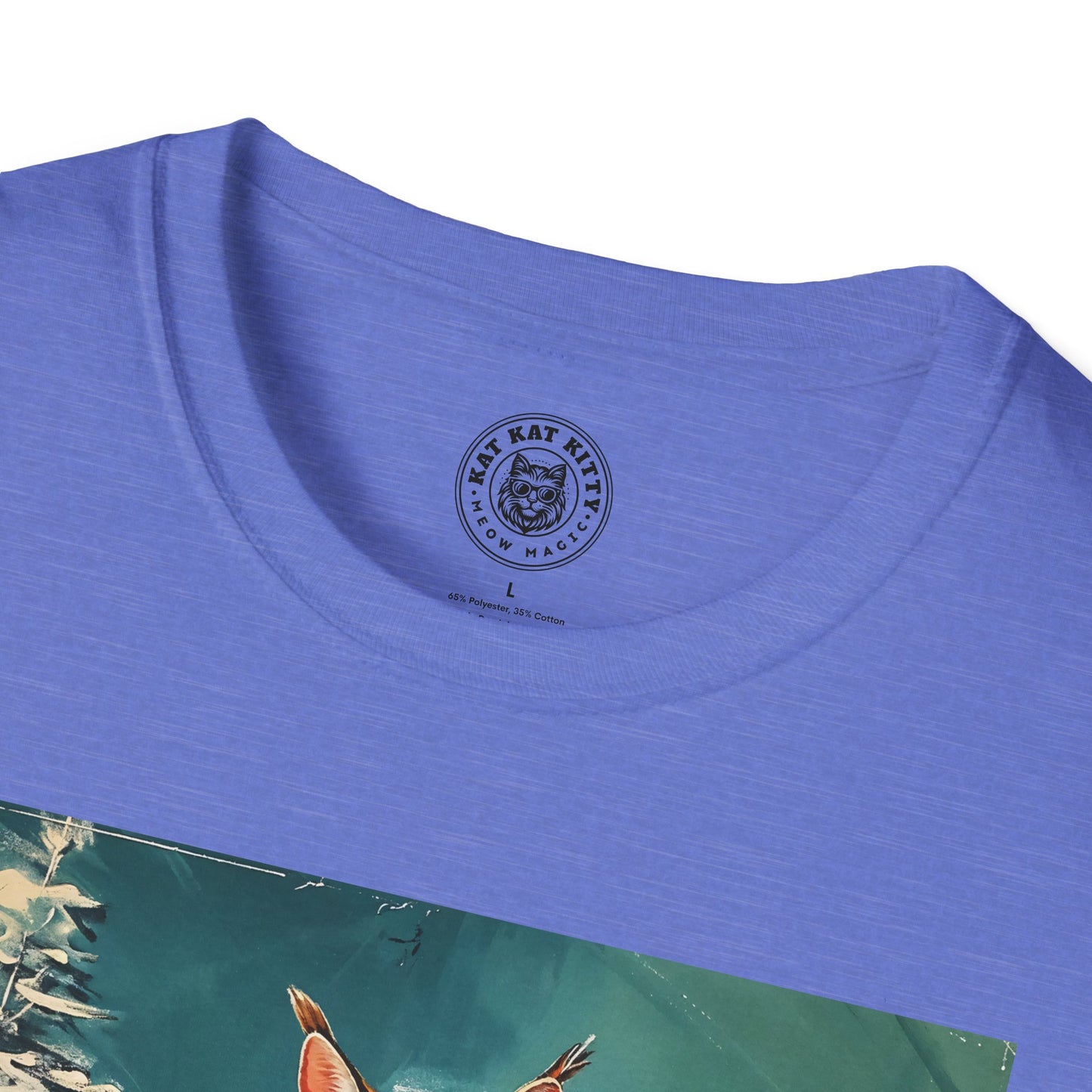 Meowna Lisa - Unisex Cat Graphic Tees | Graphic T Shirts