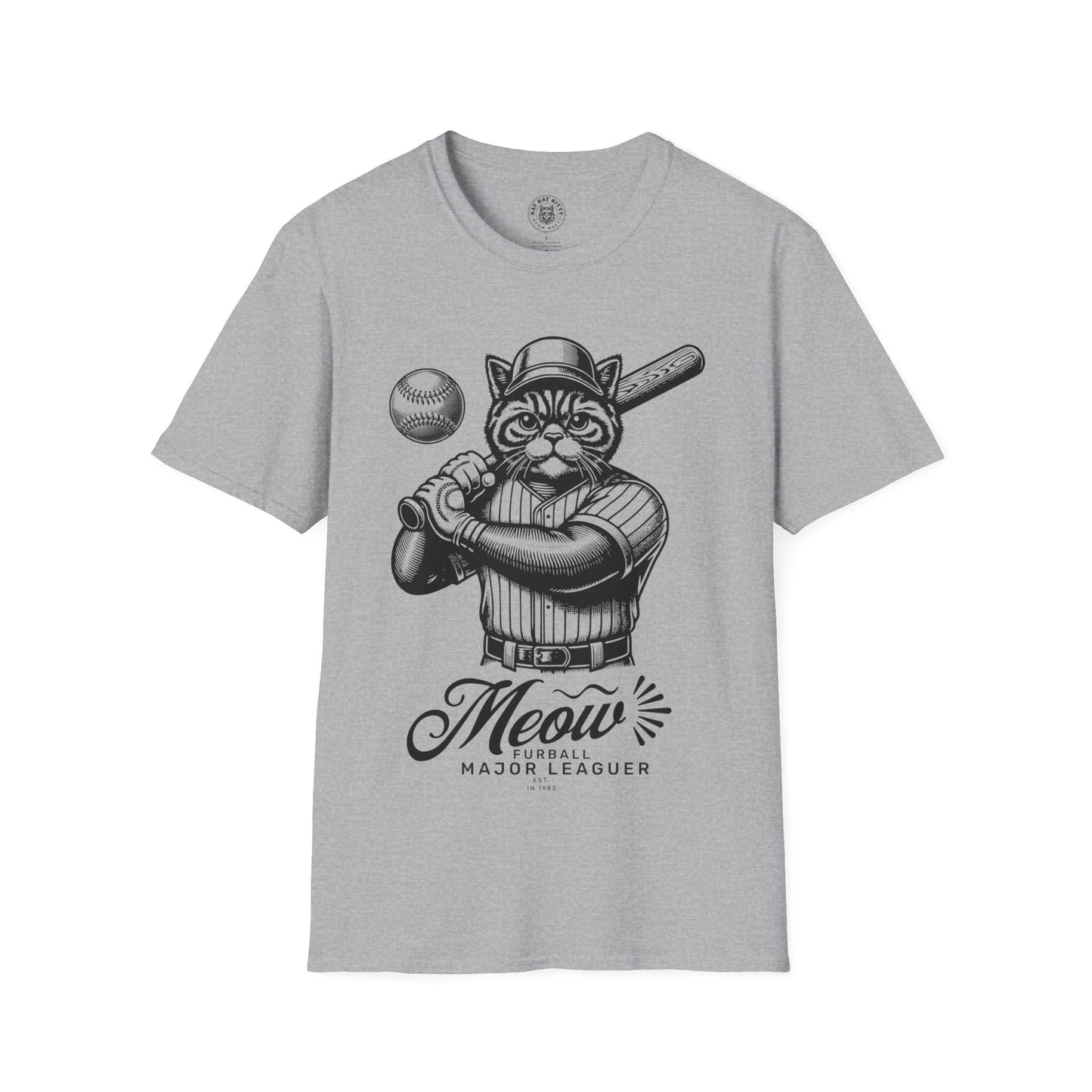 Major Leaguer - Unisex Cat Graphic Tees | Graphic T Shirts
