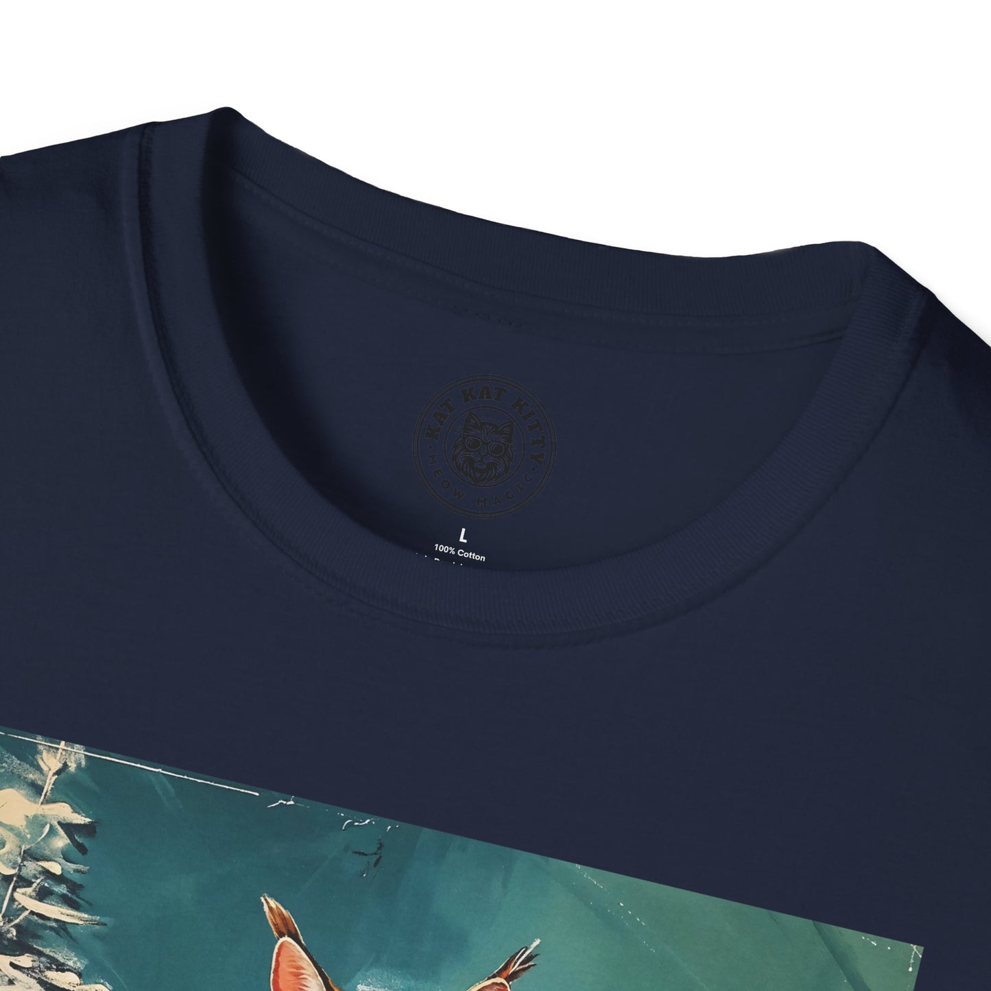 Meowna Lisa - Unisex Cat Graphic Tees | Graphic T Shirts