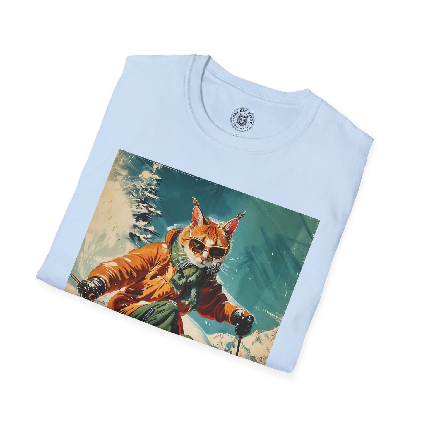 Meowna Lisa - Unisex Cat Graphic Tees | Graphic T Shirts