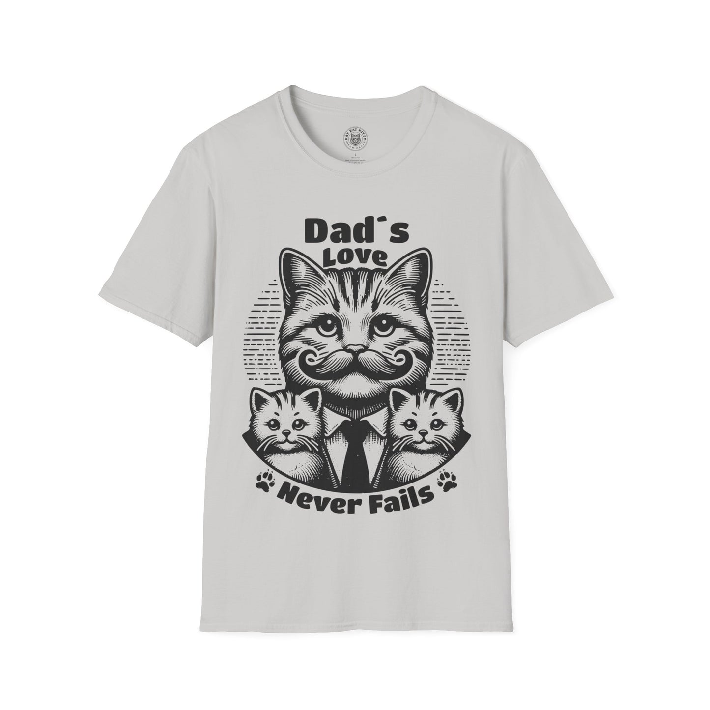 Dad´s Love Never Fails - Unisex Cat Graphic Tees | Graphic T Shirts