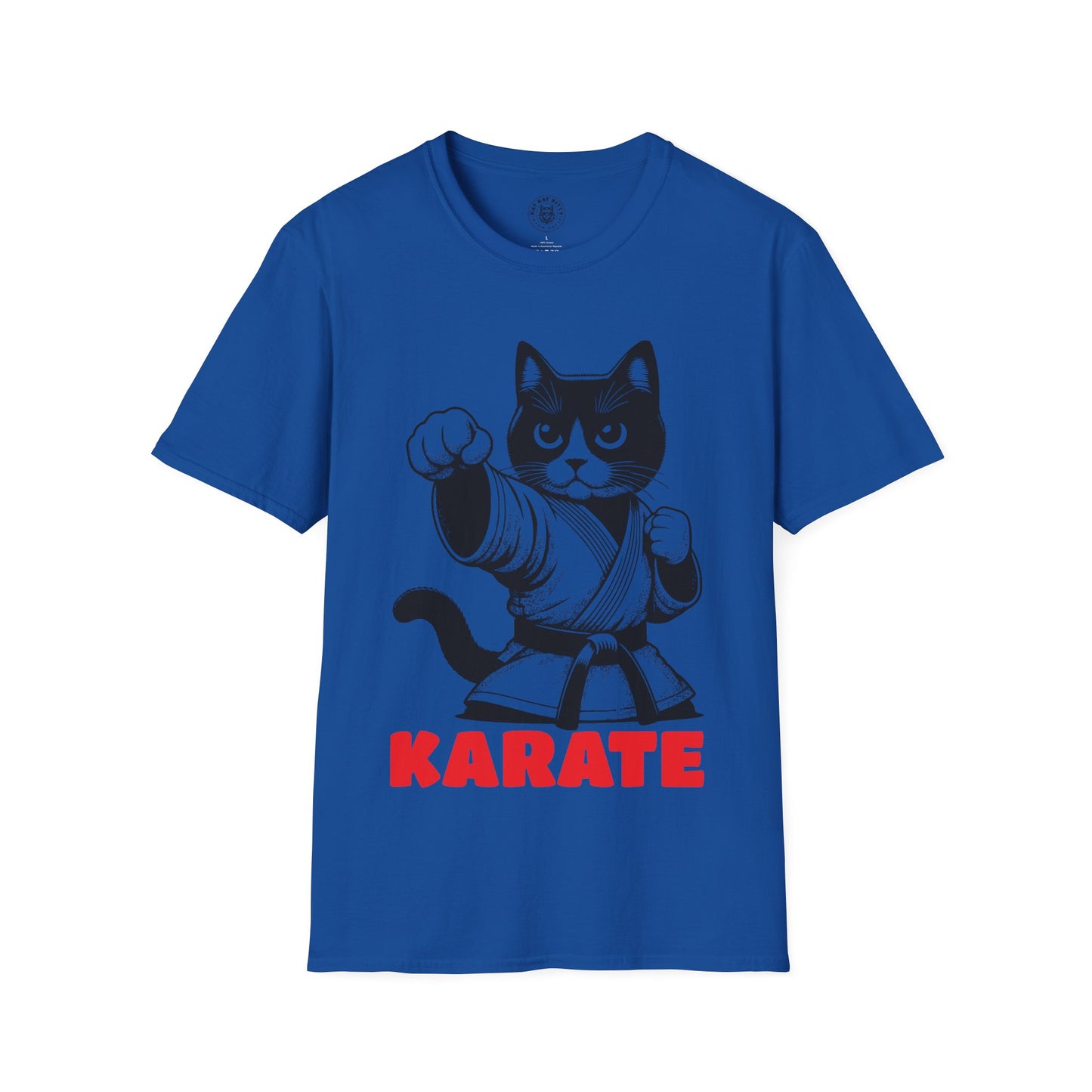Karateka Cat - Unisex Cat Graphic Tees | Graphic T Shirts