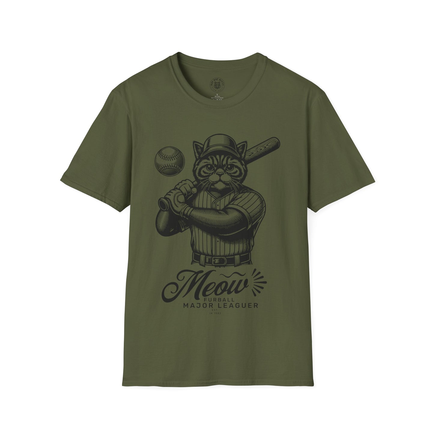 Major Leaguer - Unisex Cat Graphic Tees | Graphic T Shirts