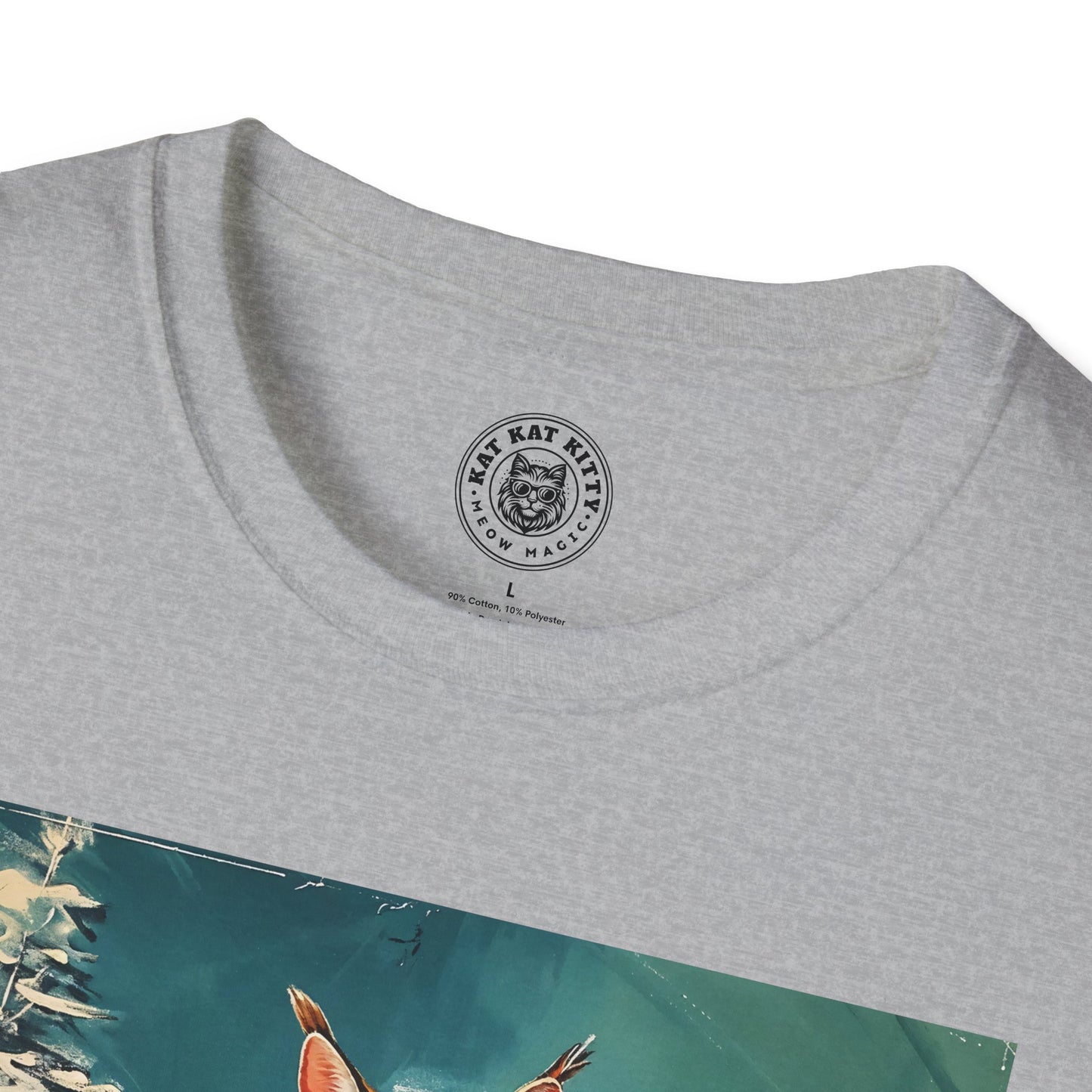 Meowna Lisa - Unisex Cat Graphic Tees | Graphic T Shirts