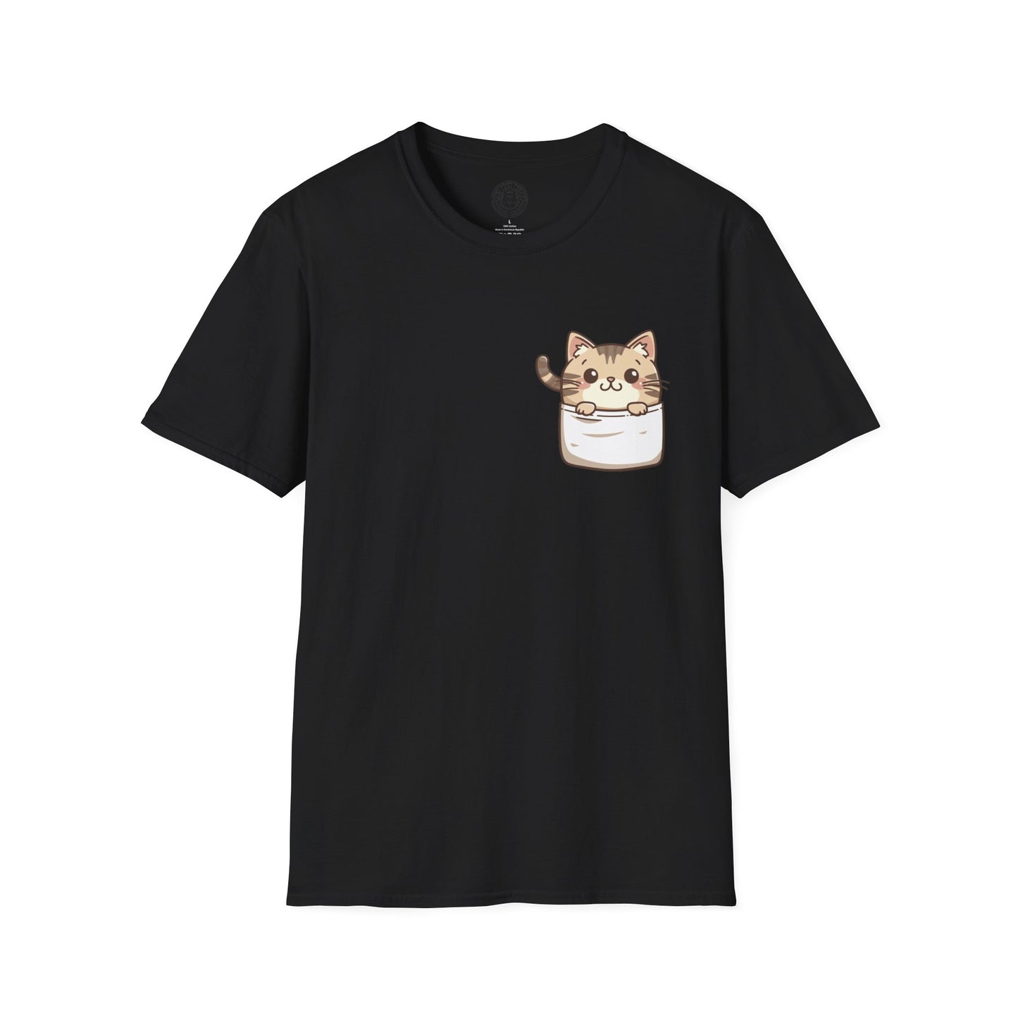 Cat In Pocket 3 - Unisex Cat Graphic Tees | Graphic T Shirts