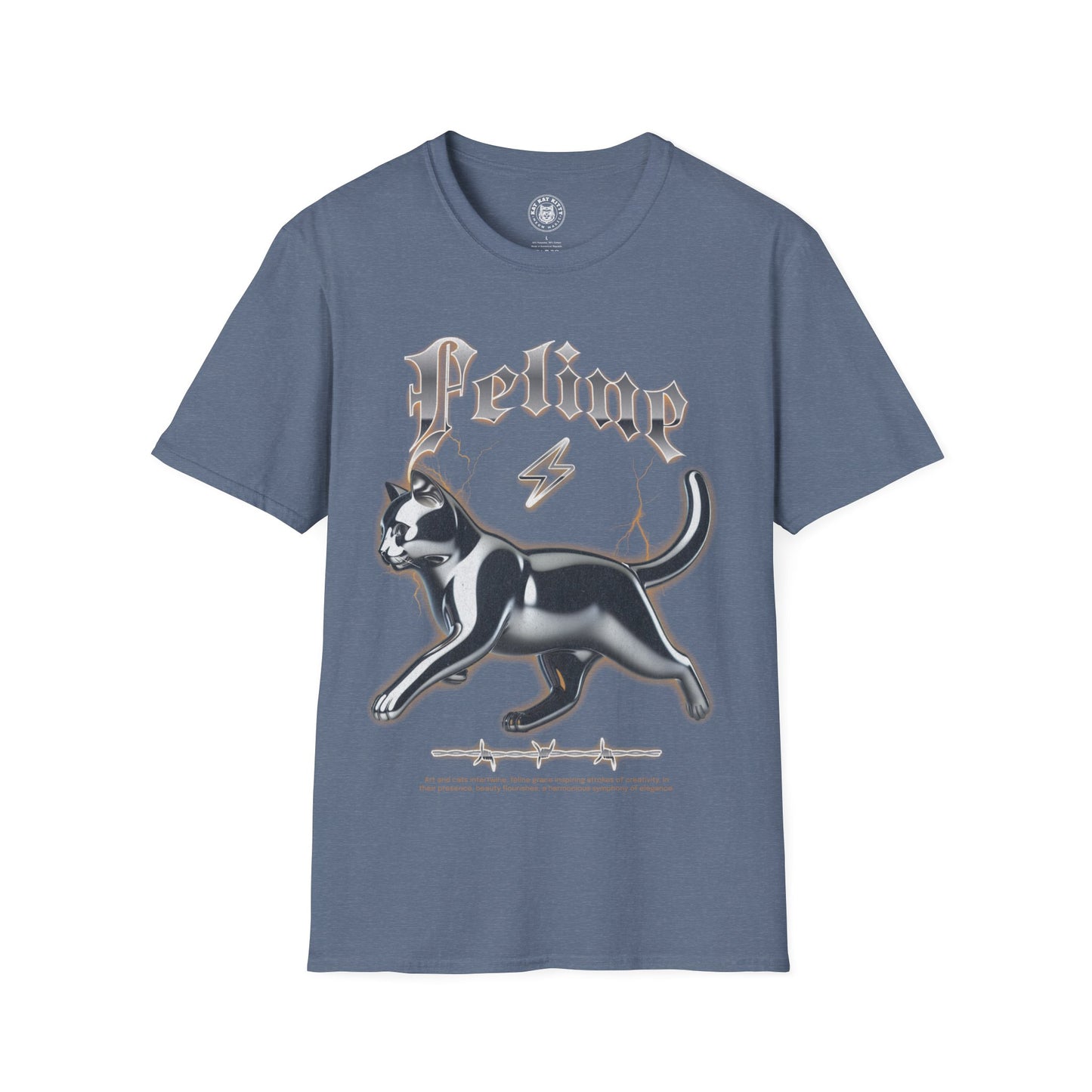 Feline - Unisex Cat Graphic Tees | Graphic T Shirts