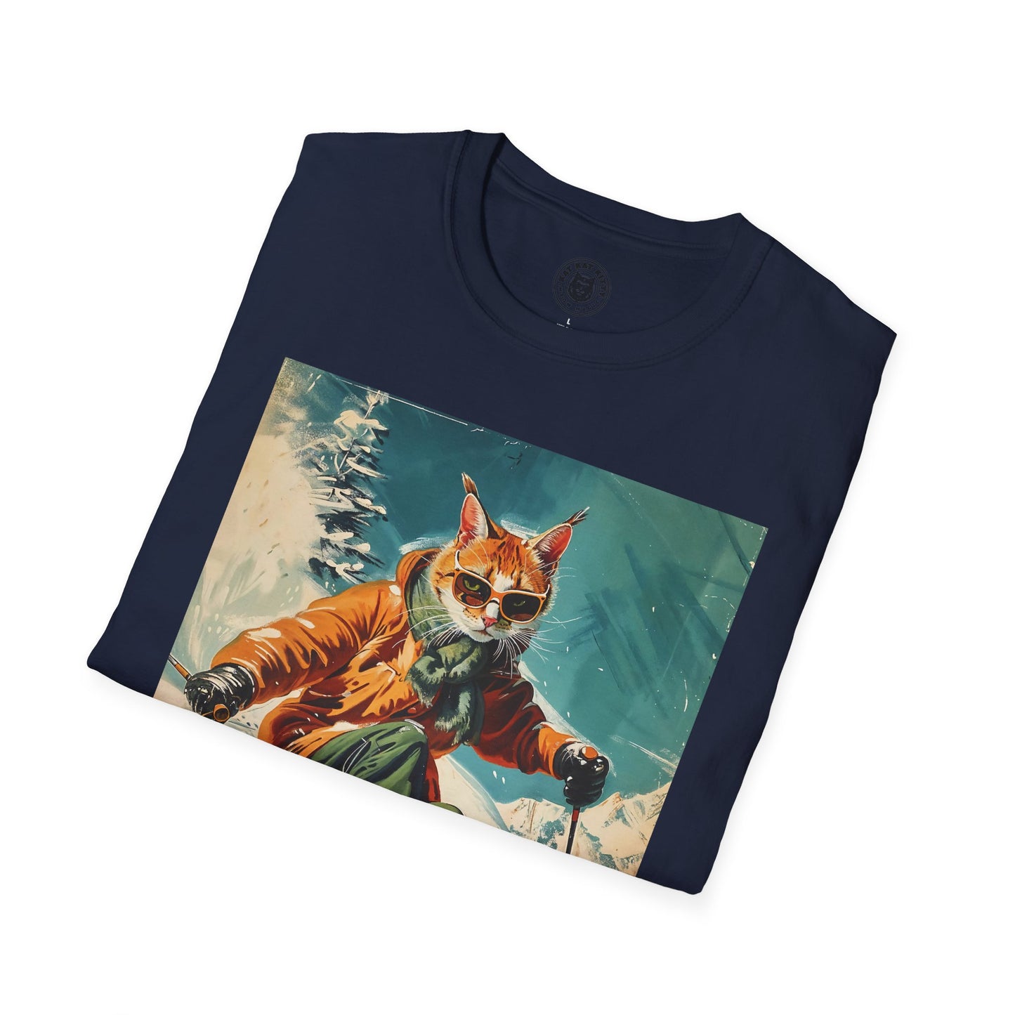 Meowna Lisa - Unisex Cat Graphic Tees | Graphic T Shirts