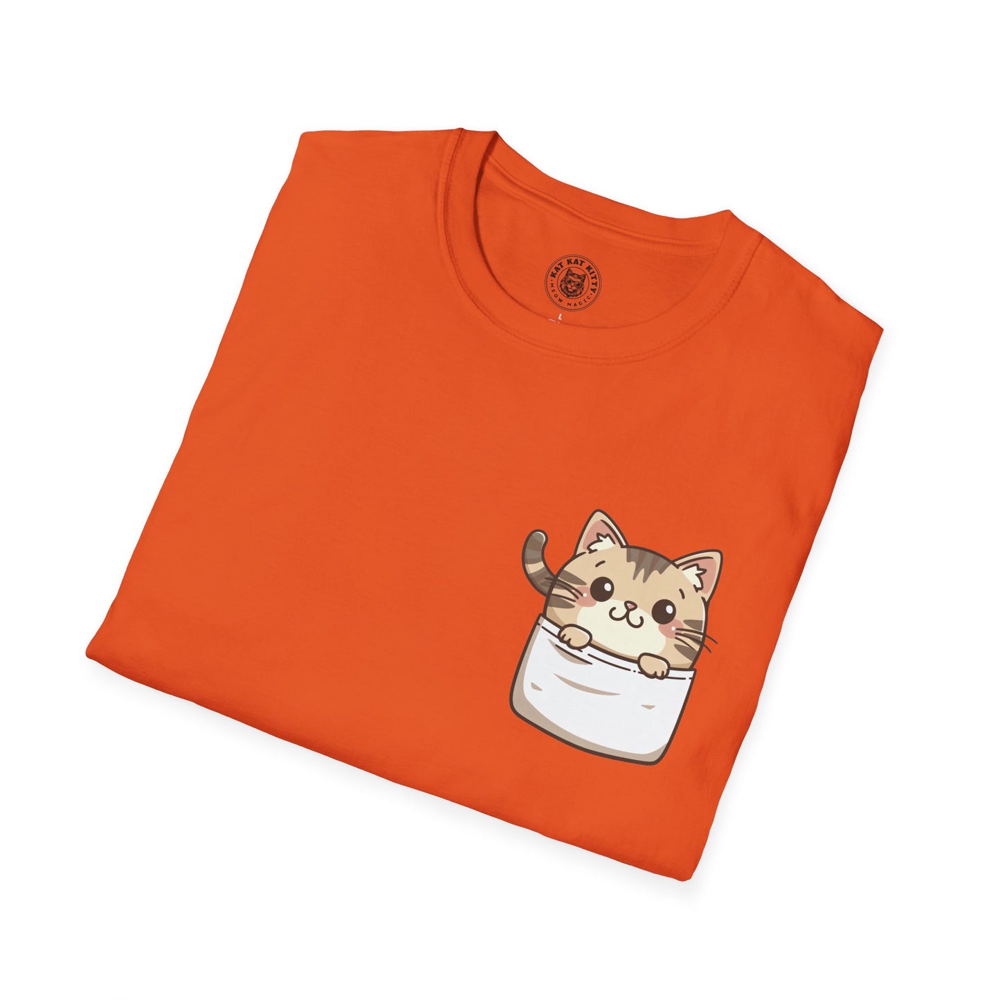 Cat In Pocket 3 - Unisex Cat Graphic Tees | Graphic T Shirts