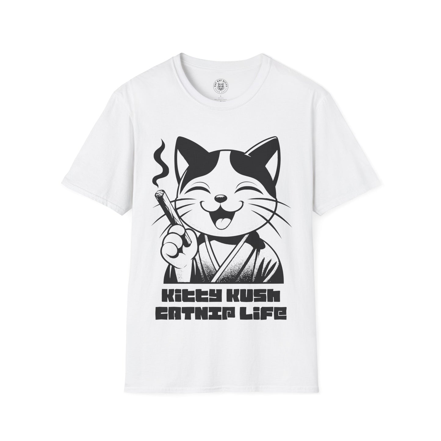 Kitty Kush - Unisex Cat Graphic Tees | Graphic T Shirts