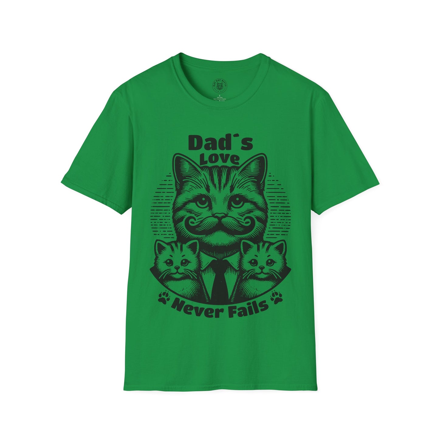 Dad´s Love Never Fails - Unisex Cat Graphic Tees | Graphic T Shirts