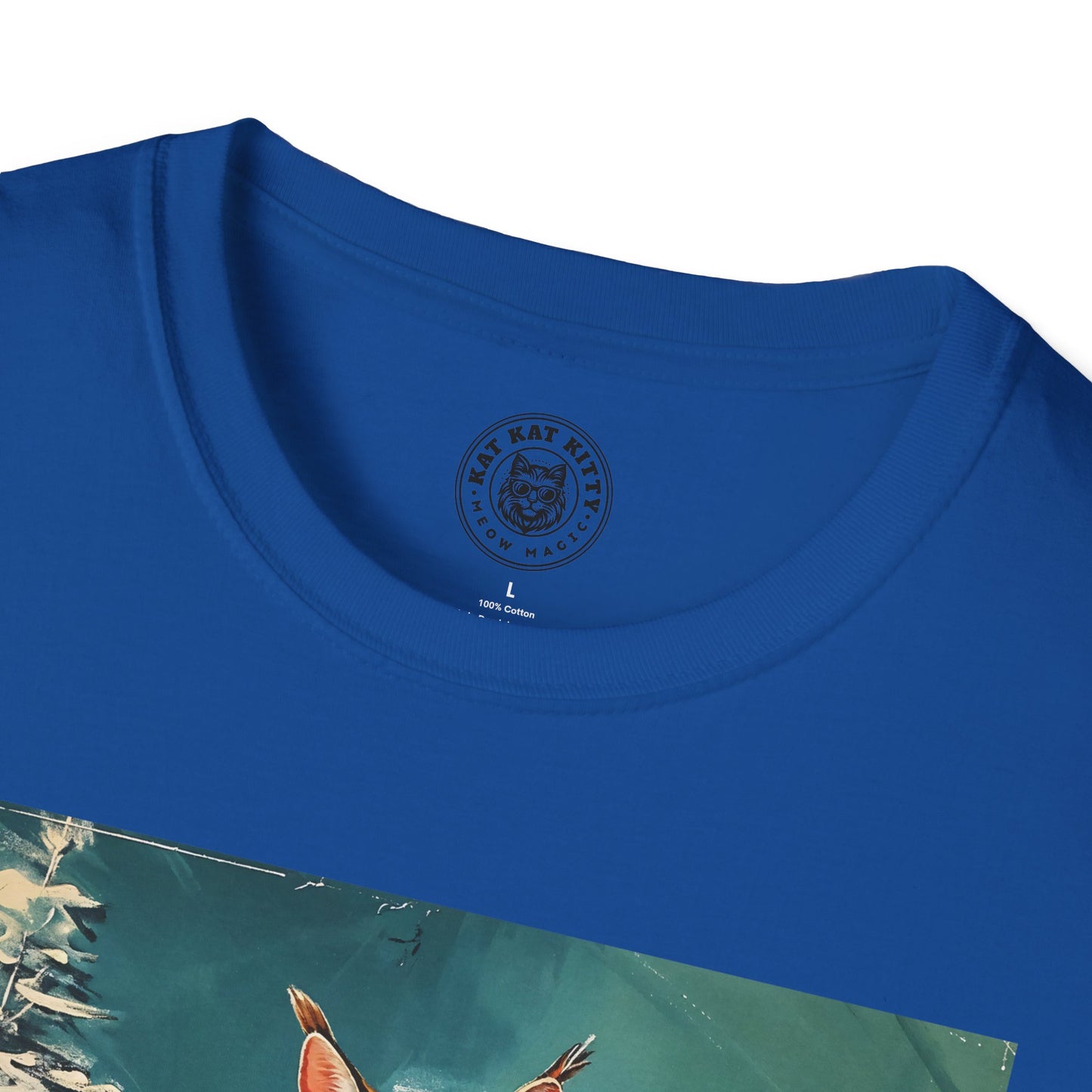 Meowna Lisa - Unisex Cat Graphic Tees | Graphic T Shirts