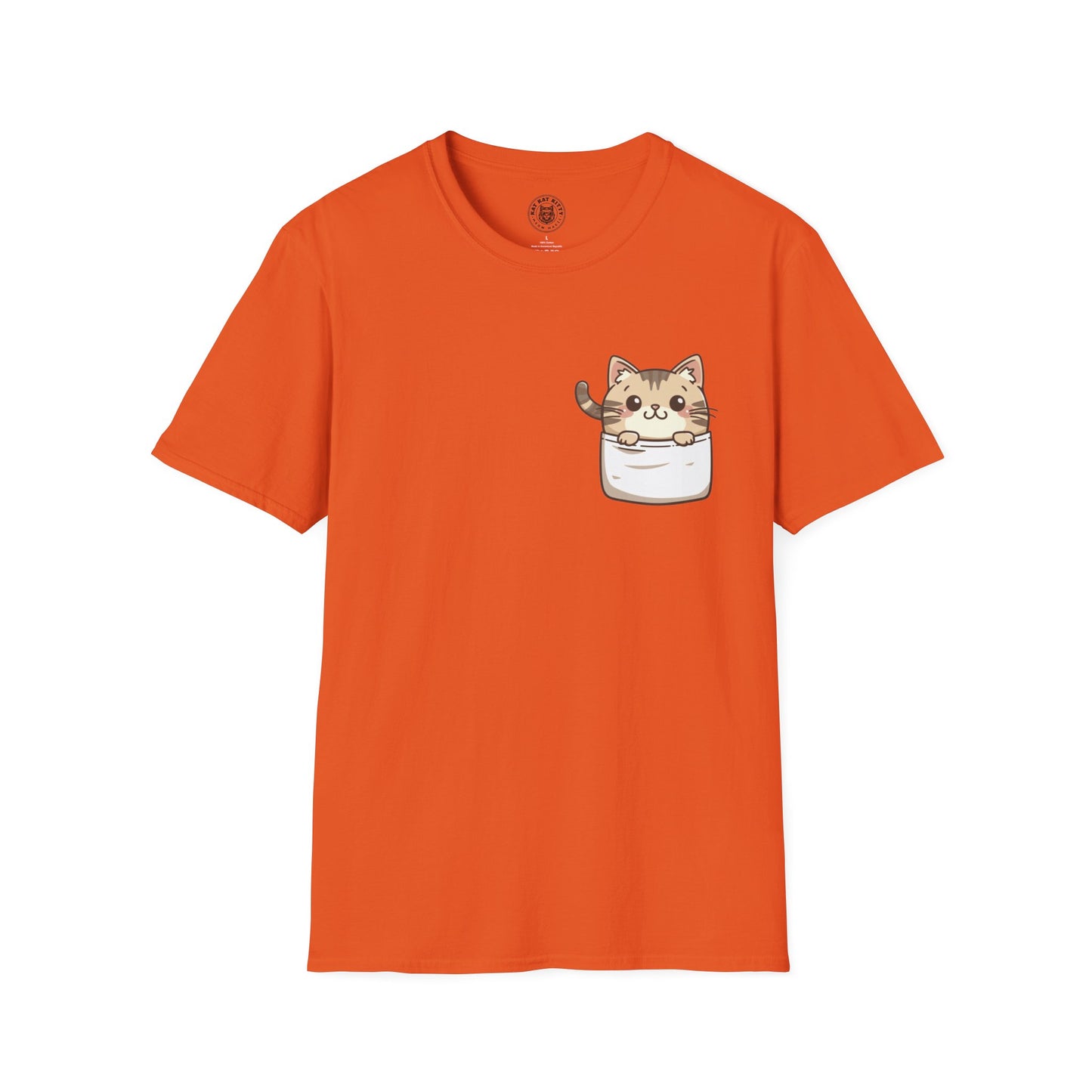 Cat In Pocket 3 - Unisex Cat Graphic Tees | Graphic T Shirts