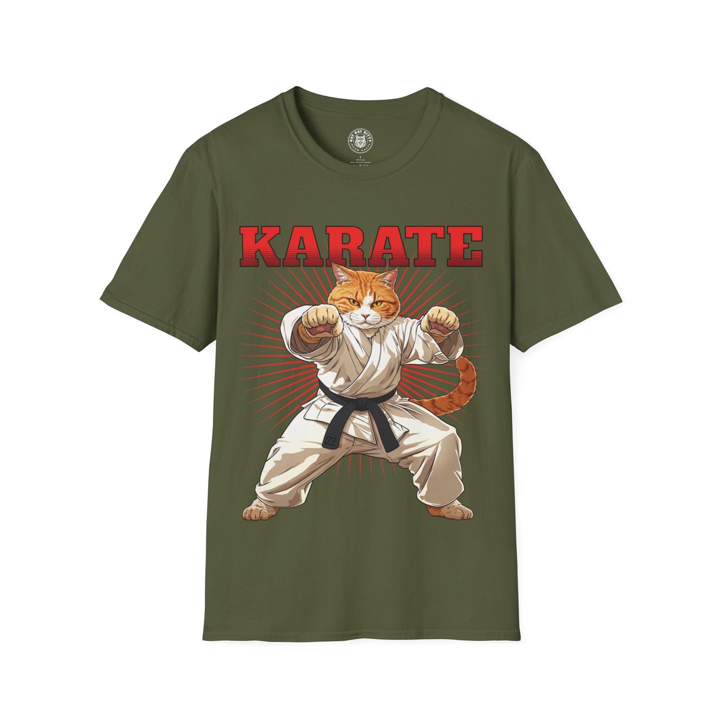 Karate - Unisex Cat Graphic Tees | Graphic T Shirts