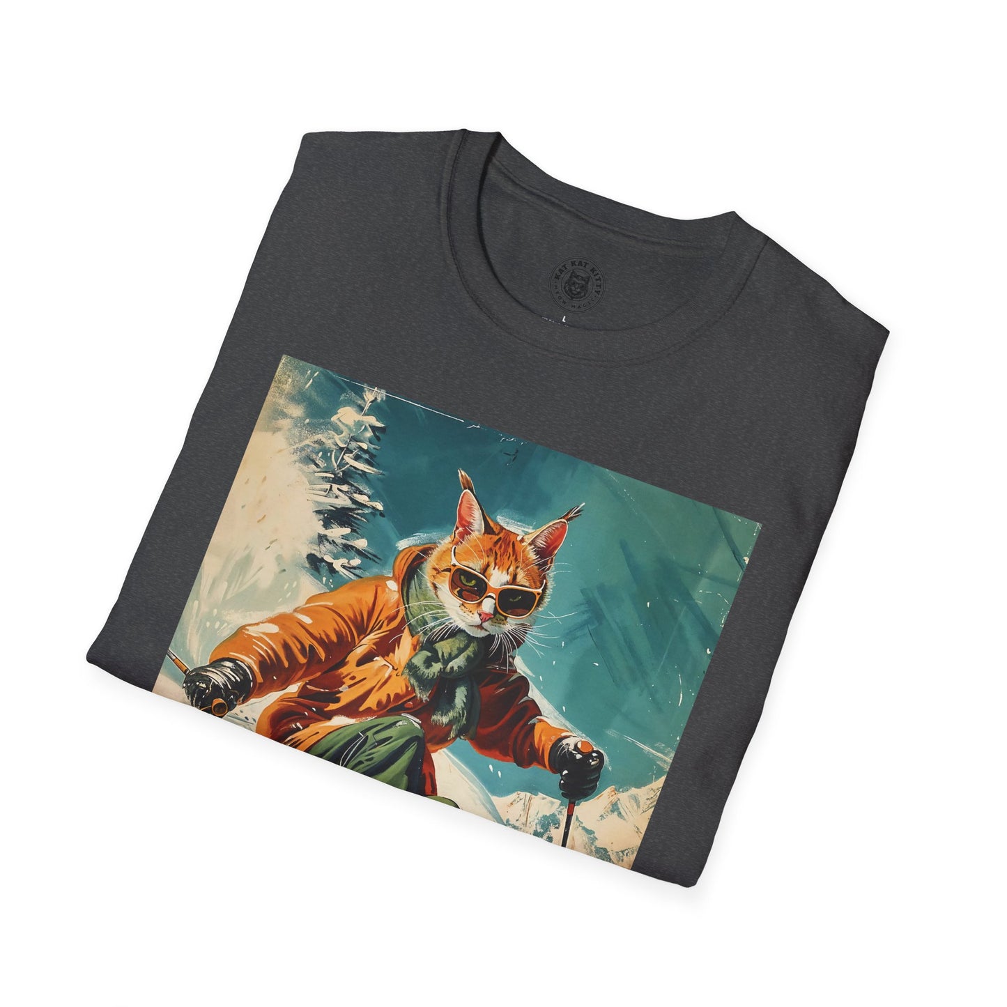 Meowna Lisa - Unisex Cat Graphic Tees | Graphic T Shirts