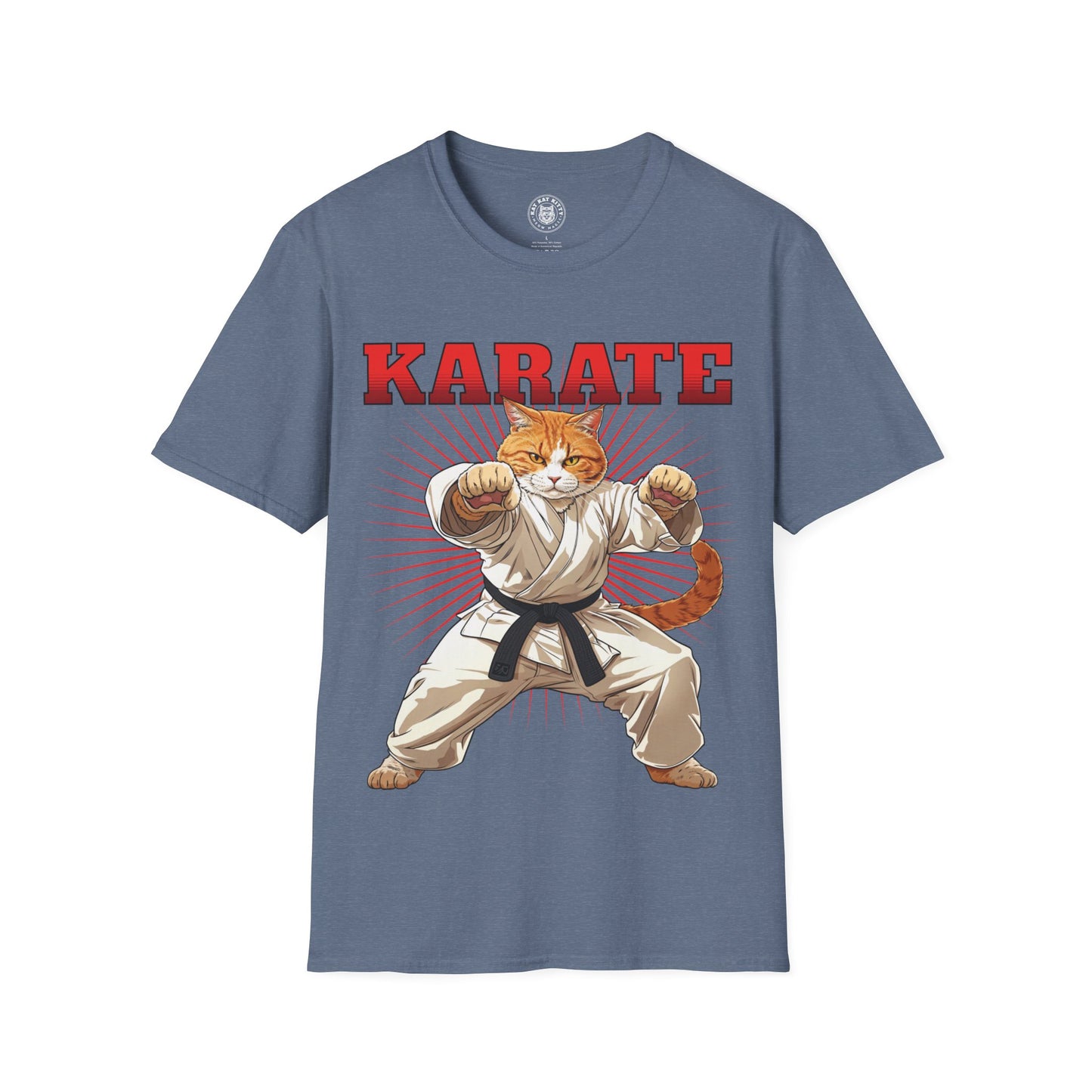 Karate - Unisex Cat Graphic Tees | Graphic T Shirts