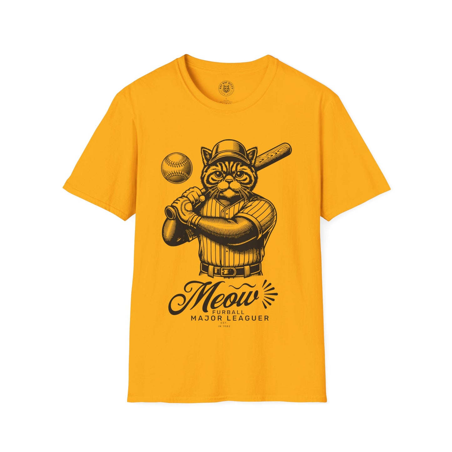 Major Leaguer - Unisex Cat Graphic Tees | Graphic T Shirts