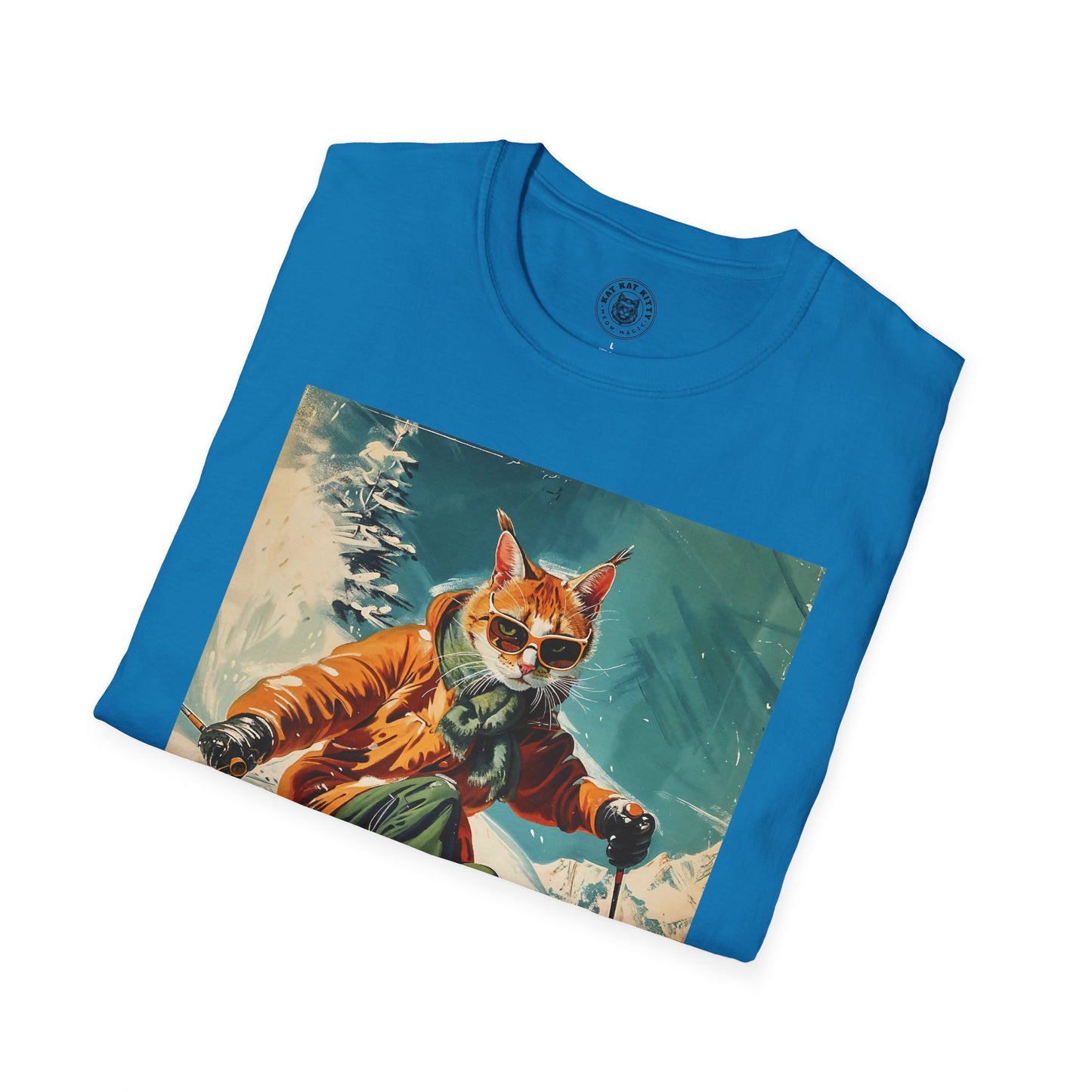 Meowna Lisa - Unisex Cat Graphic Tees | Graphic T Shirts