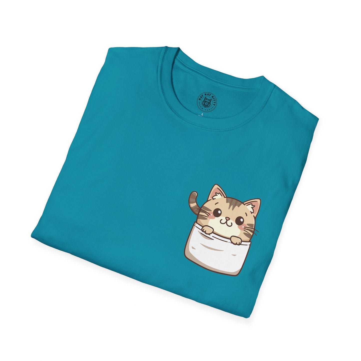 Cat In Pocket 3 - Unisex Cat Graphic Tees | Graphic T Shirts