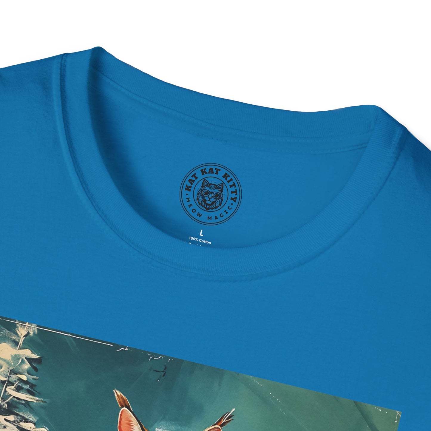 Meowna Lisa - Unisex Cat Graphic Tees | Graphic T Shirts