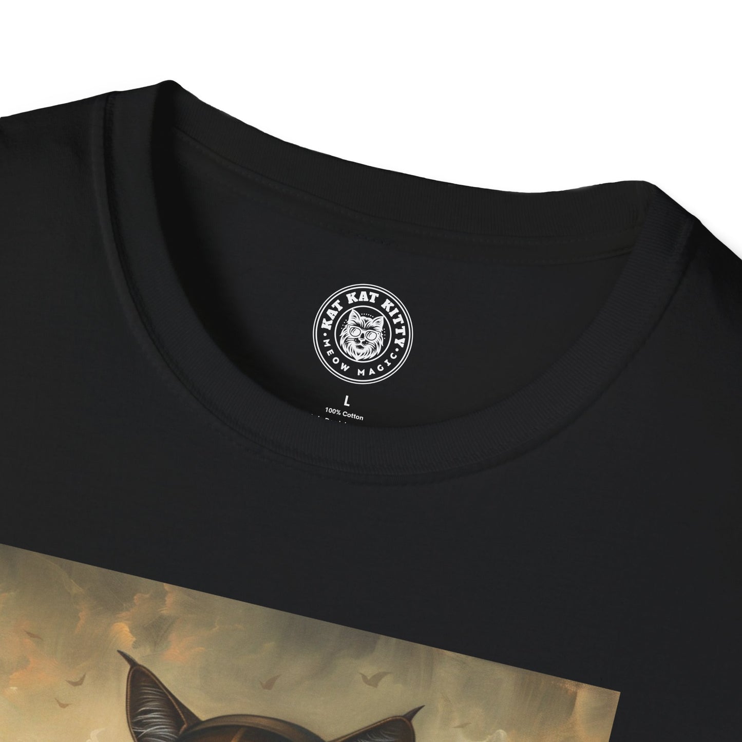 Meowna Lisa - Unisex Cat Graphic Tees | Graphic T Shirts