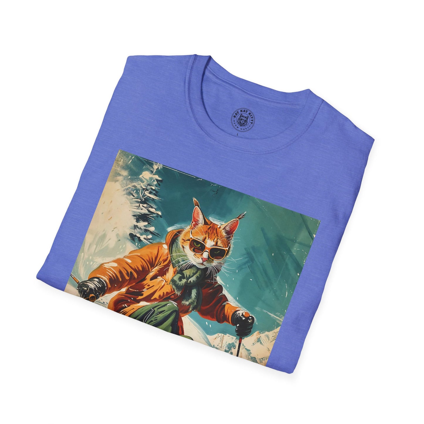 Meowna Lisa - Unisex Cat Graphic Tees | Graphic T Shirts