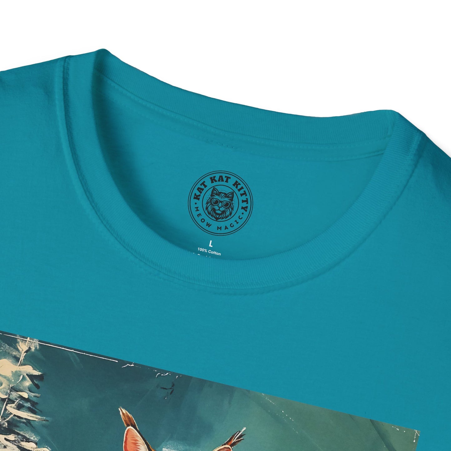 Meowna Lisa - Unisex Cat Graphic Tees | Graphic T Shirts