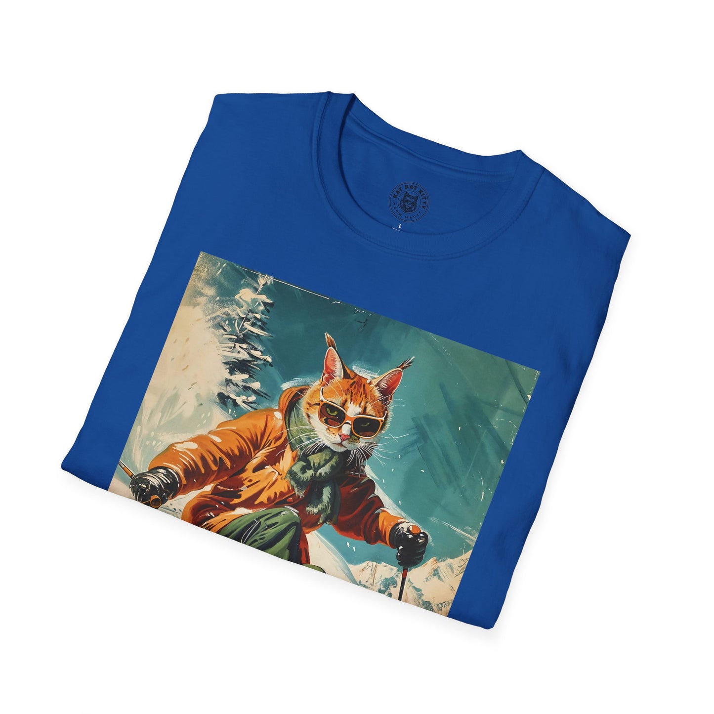 Meowna Lisa - Unisex Cat Graphic Tees | Graphic T Shirts