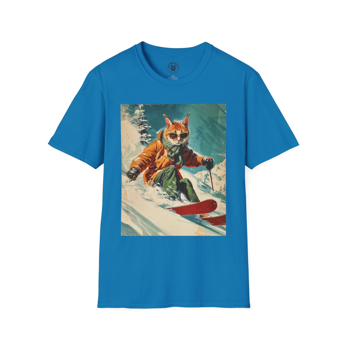 Meowna Lisa - Unisex Cat Graphic Tees | Graphic T Shirts