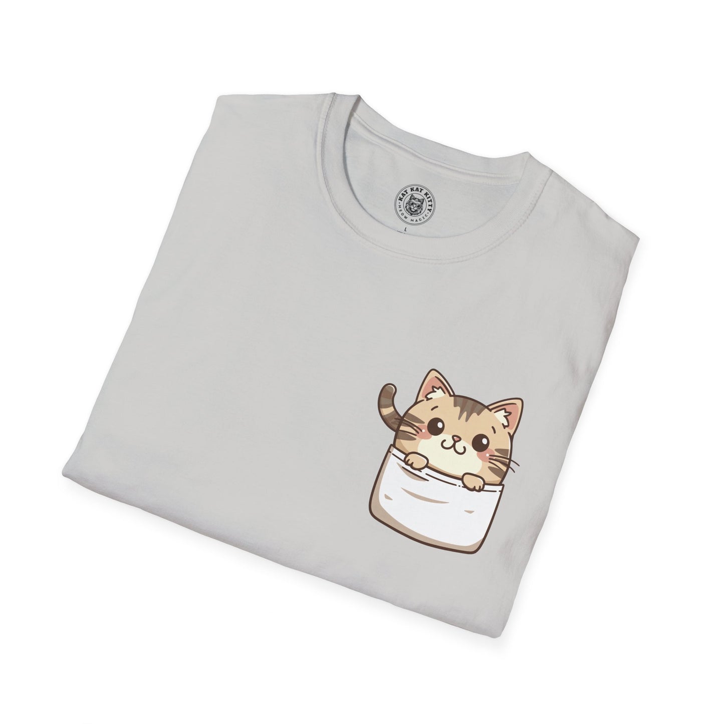 Cat In Pocket 3 - Unisex Cat Graphic Tees | Graphic T Shirts