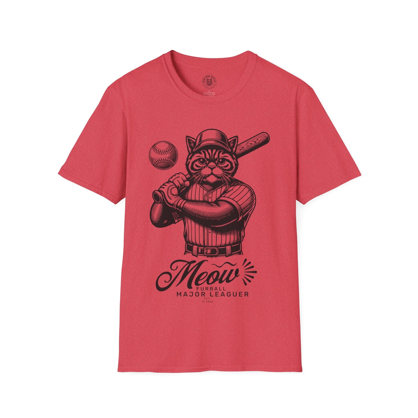 Major Leaguer - Unisex Cat Graphic Tees | Graphic T Shirts