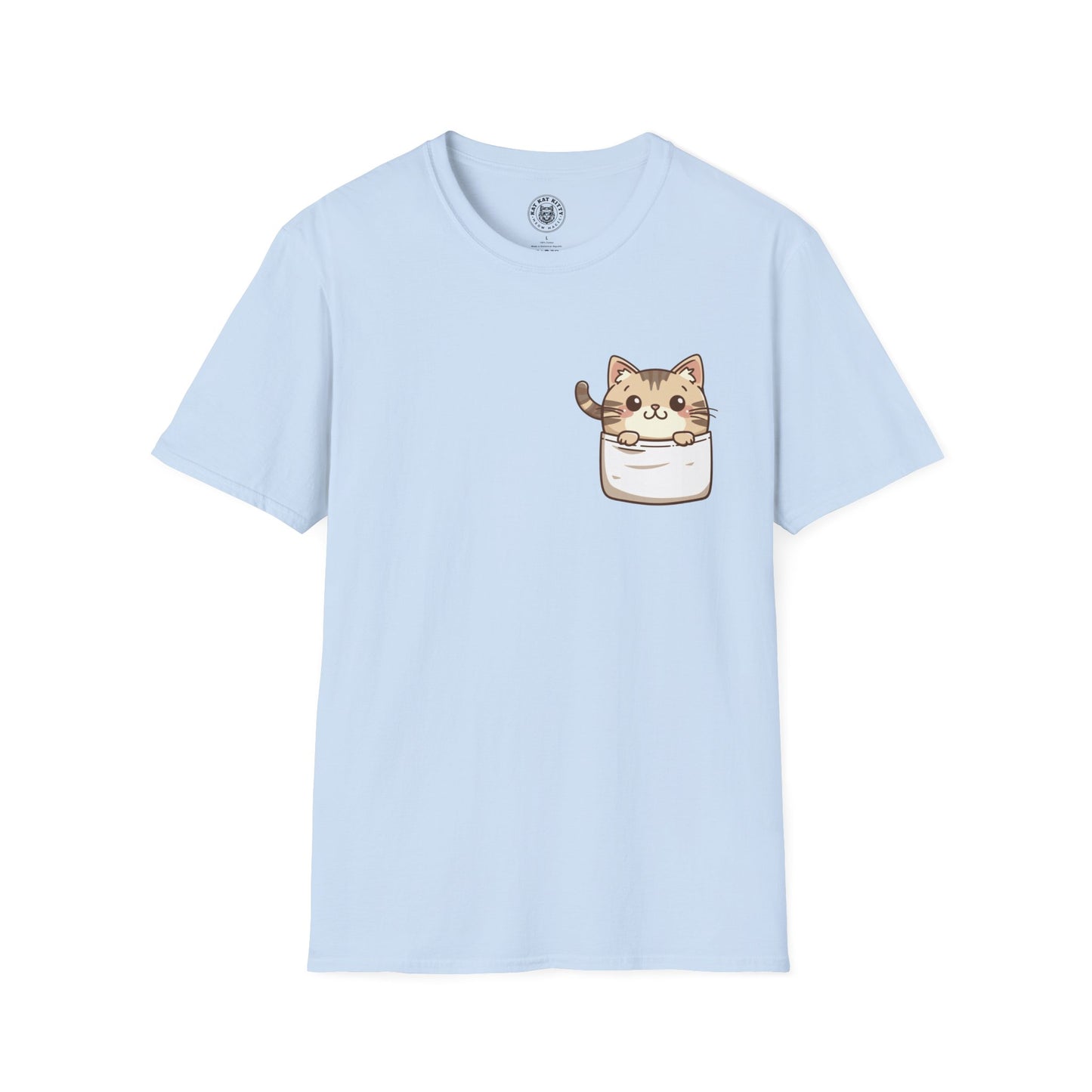 Cat In Pocket 3 - Unisex Cat Graphic Tees | Graphic T Shirts