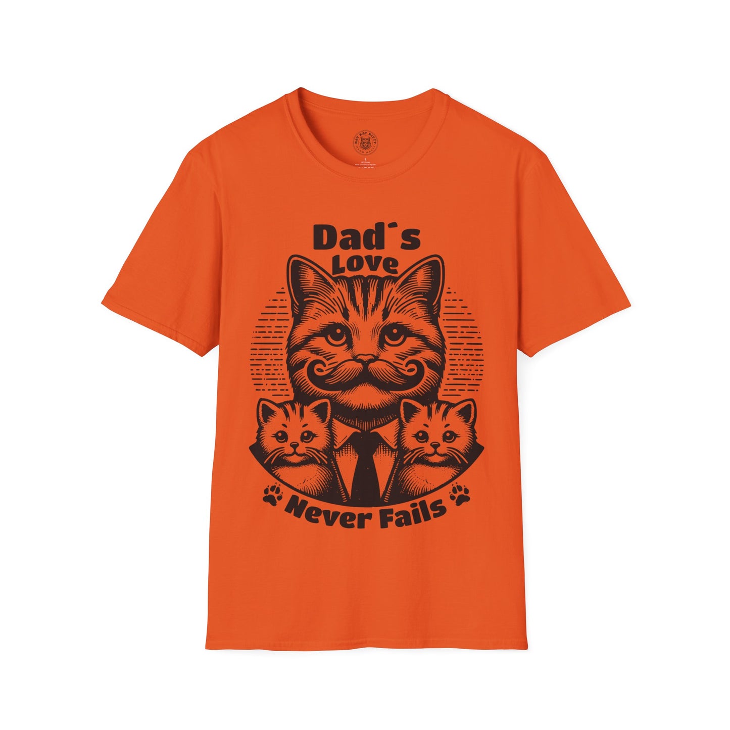 Dad´s Love Never Fails - Unisex Cat Graphic Tees | Graphic T Shirts