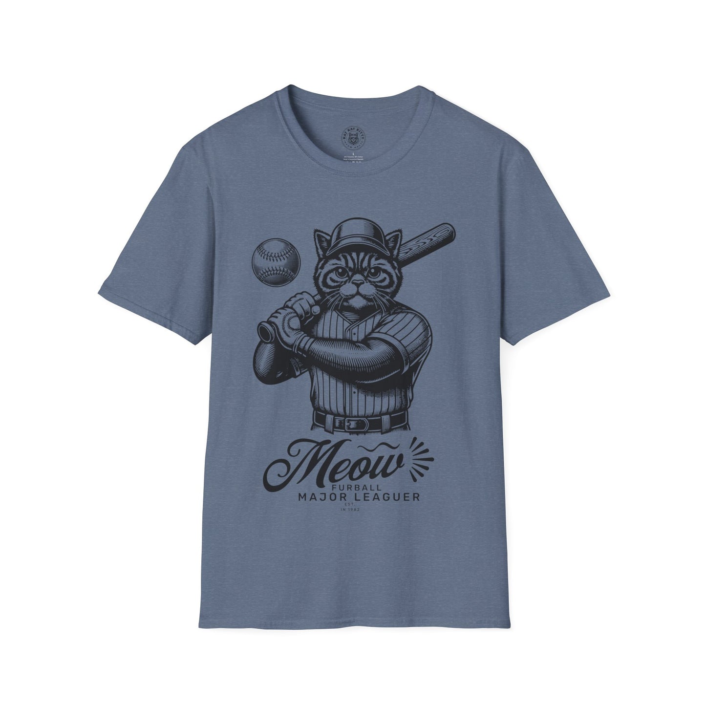 Major Leaguer - Unisex Cat Graphic Tees | Graphic T Shirts
