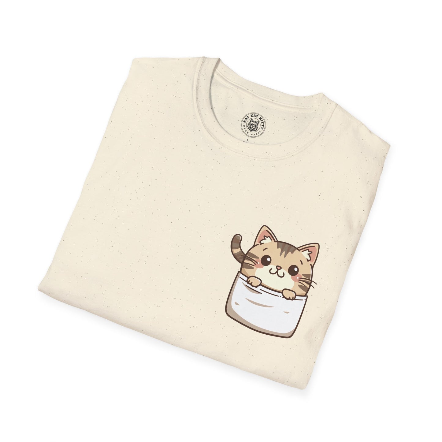 Cat In Pocket 3 - Unisex Cat Graphic Tees | Graphic T Shirts