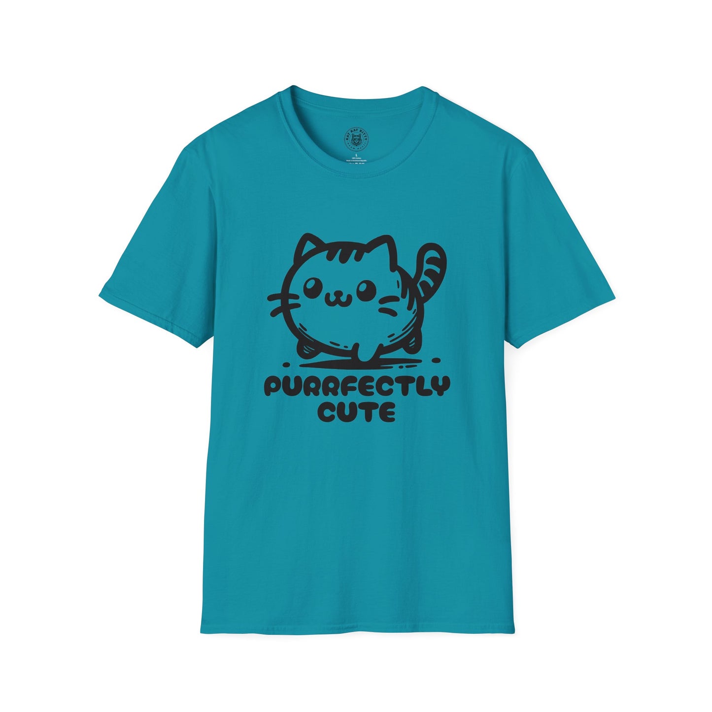Purrfectly Cute - Unisex Cat Graphic Tees | Graphic T Shirts