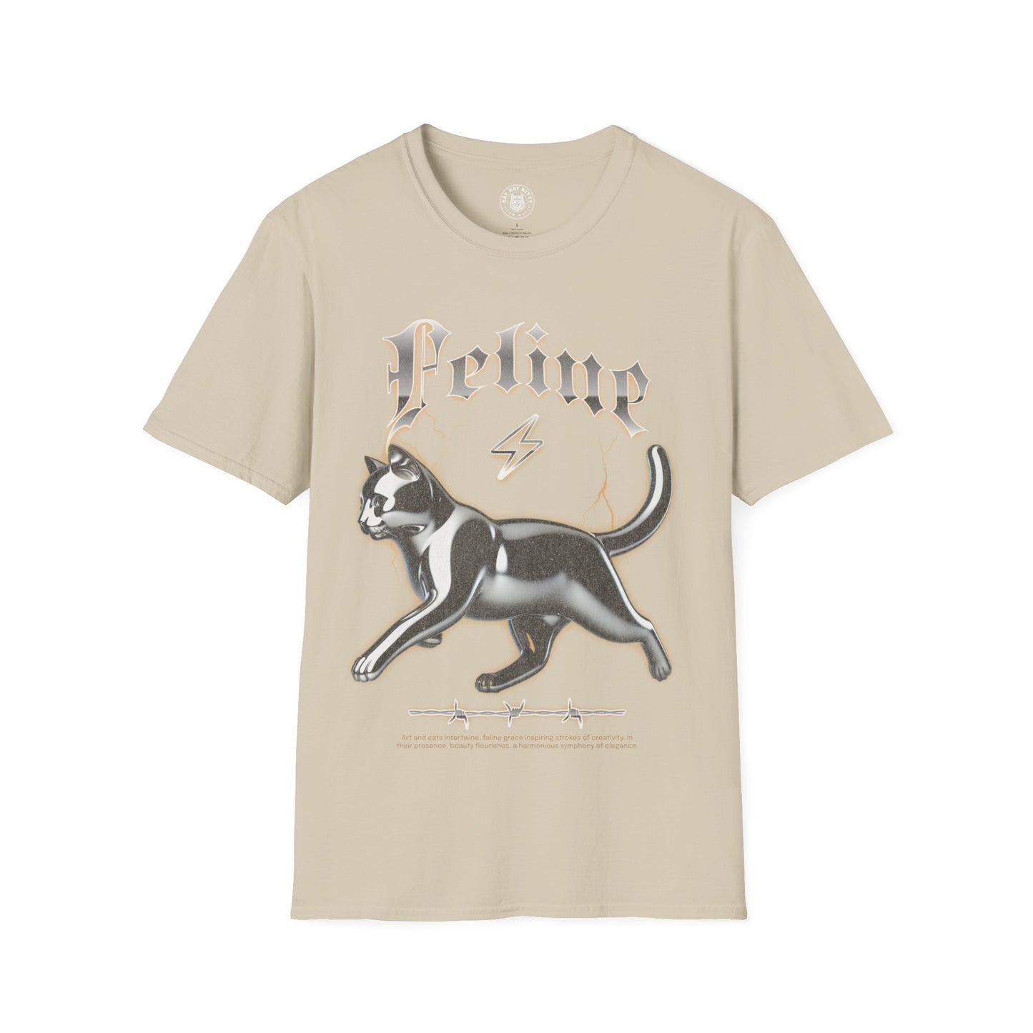 Feline - Unisex Cat Graphic Tees | Graphic T Shirts
