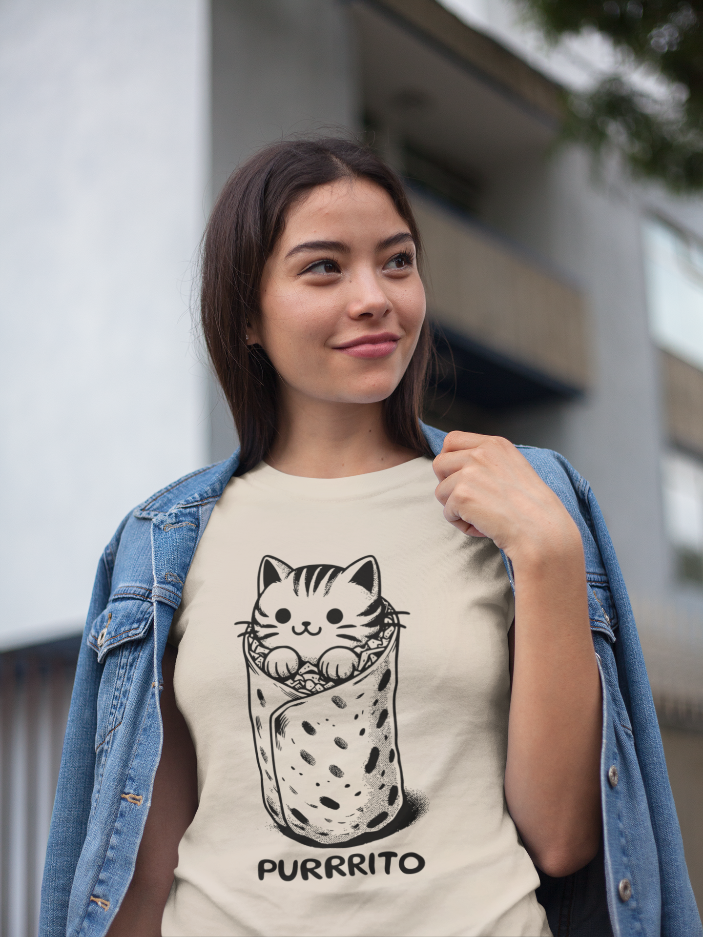 Purrrito - Unisex Cat Graphic Tees | Graphic T Shirts