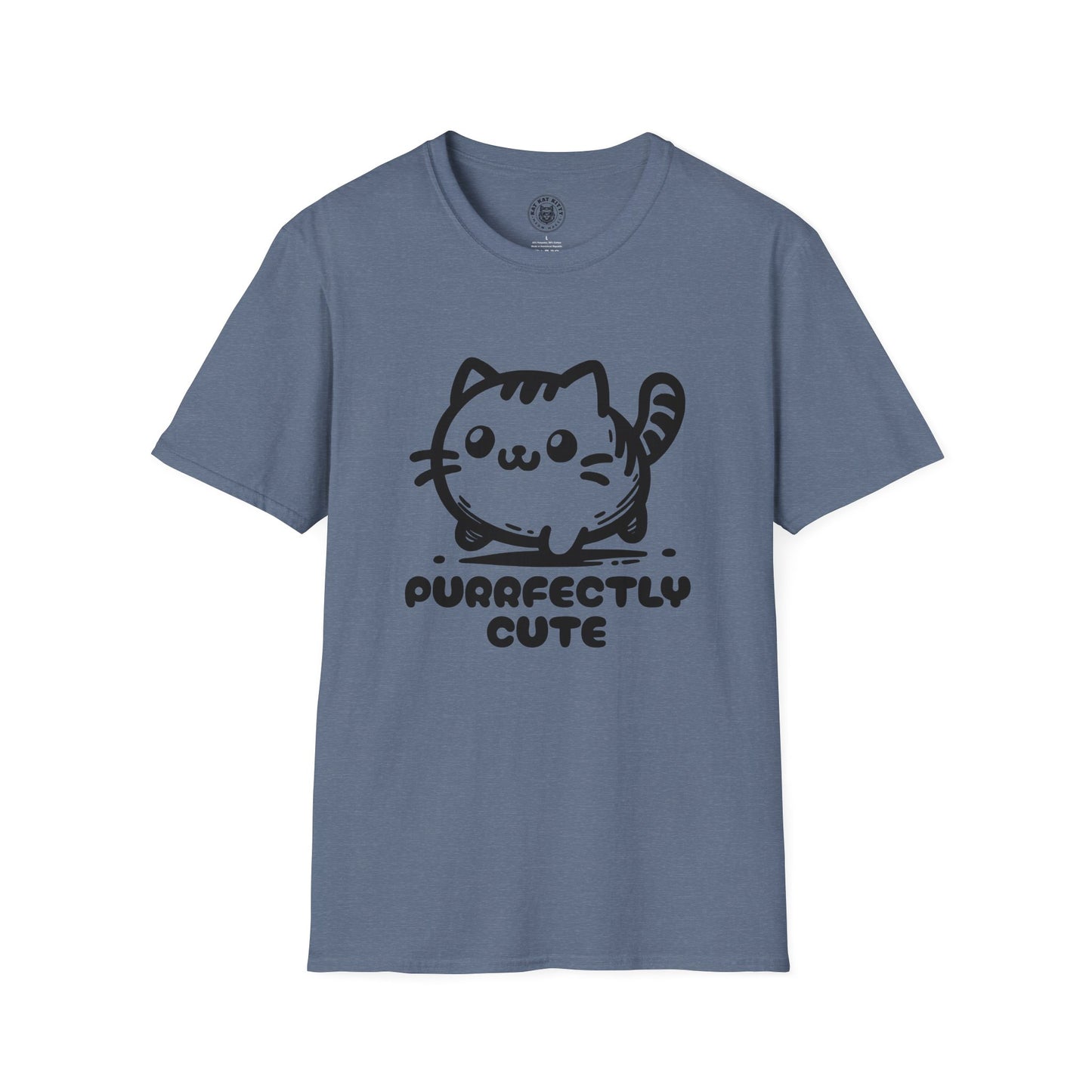 Purrfectly Cute - Unisex Cat Graphic Tees | Graphic T Shirts
