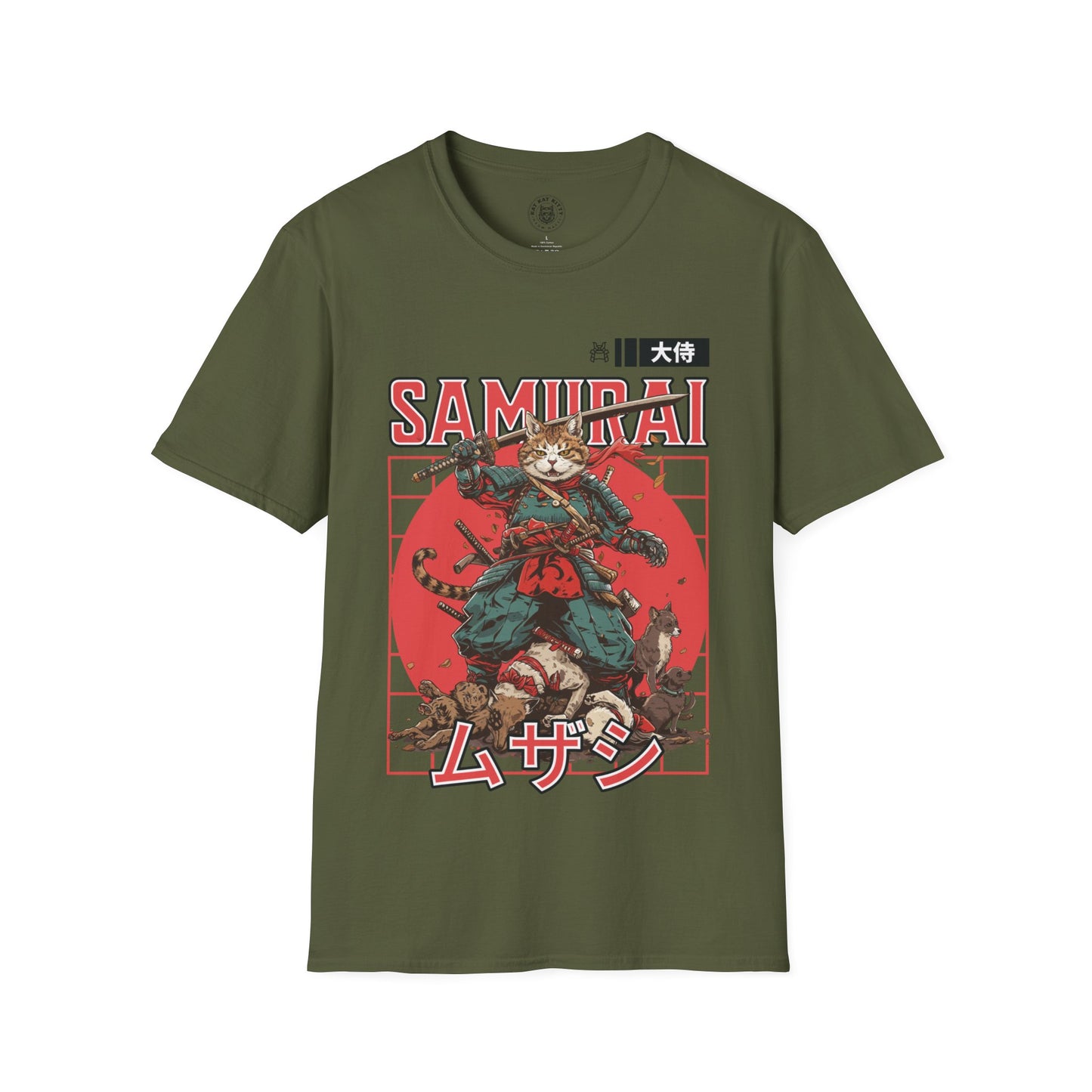 Samurai Cat - Unisex T-Shirt