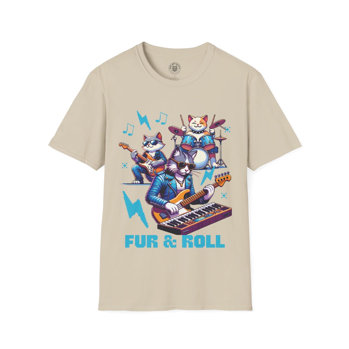 Fur & Roll - Unisex Cat Graphic Tees | Graphic T Shirts