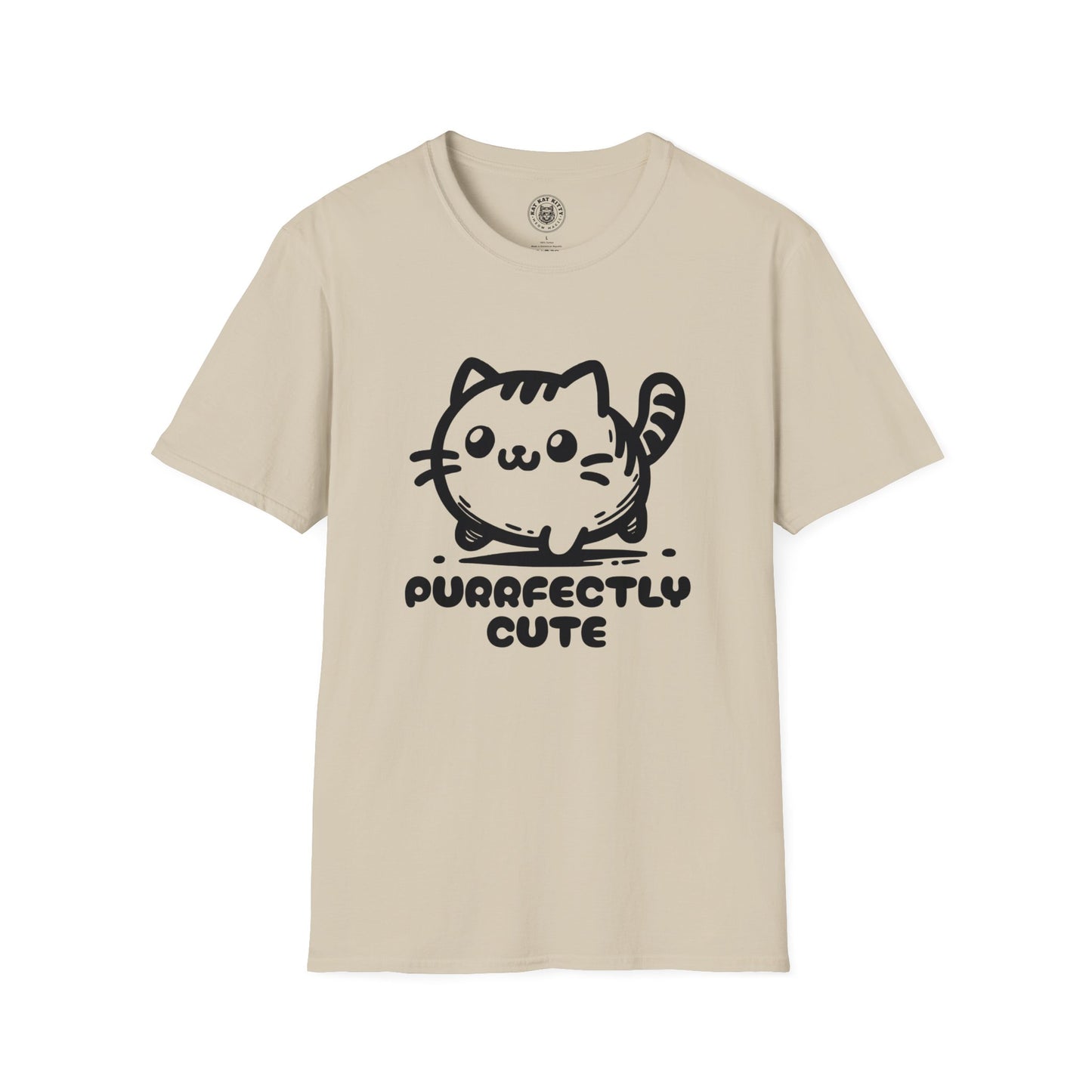 Purrfectly Cute - Unisex Cat Graphic Tees | Graphic T Shirts