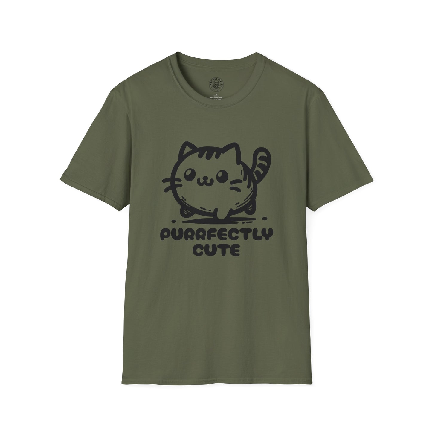 Purrfectly Cute - Unisex Cat Graphic Tees | Graphic T Shirts